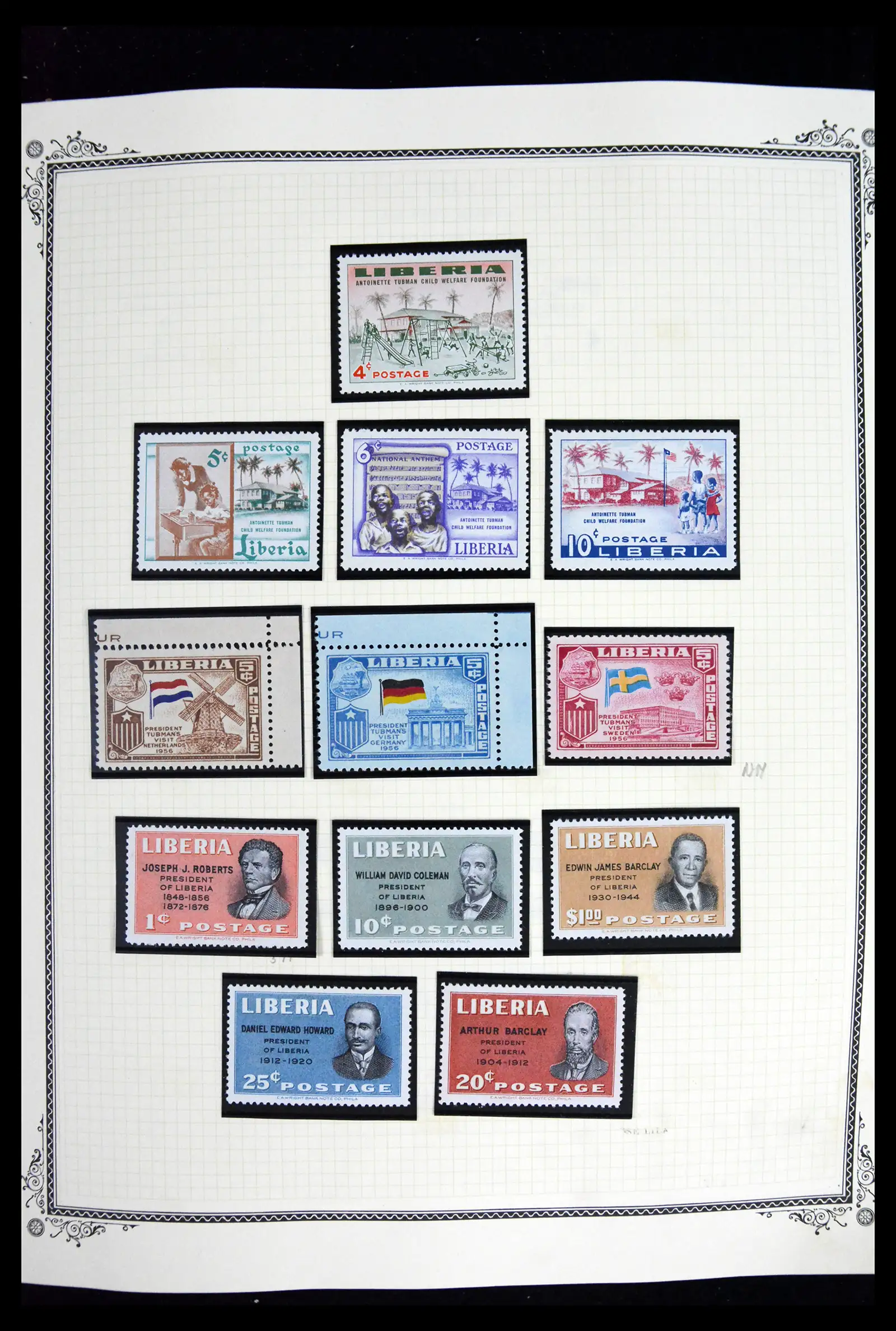 41852 0030 - Stamp collection 41852 Liberia 1860-1982.