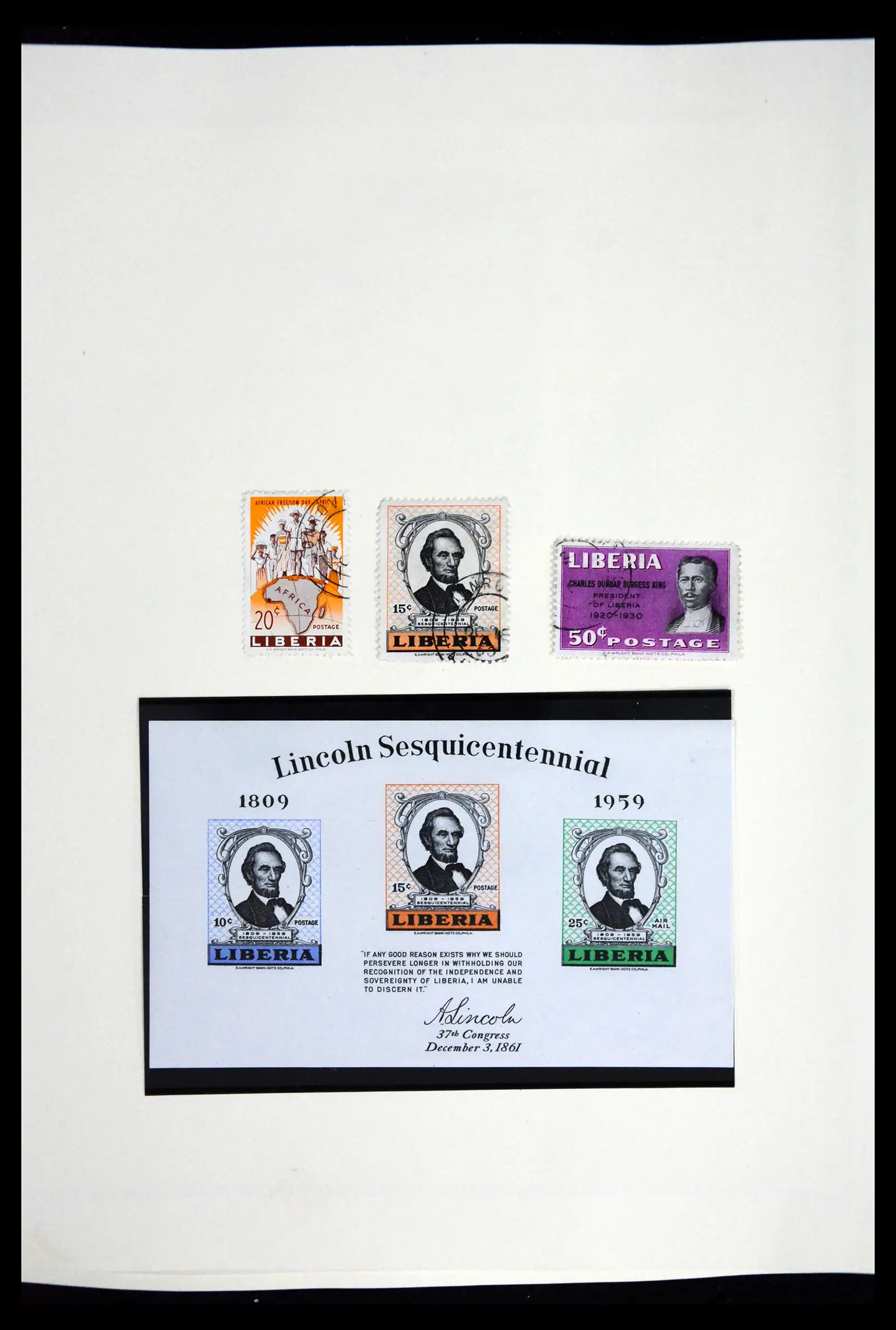 41852 0031 - Stamp collection 41852 Liberia 1860-1982.