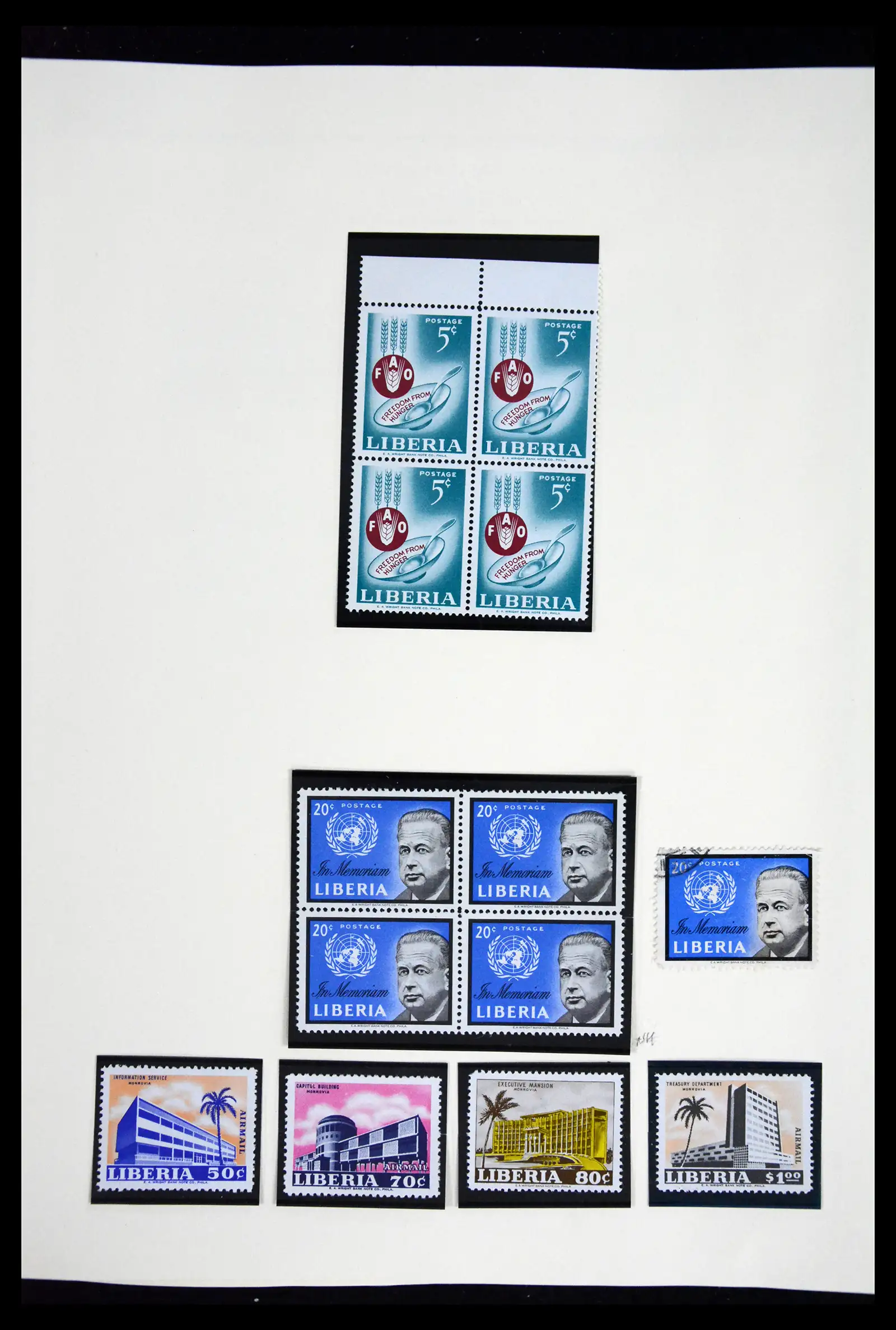 41852 0035 - Stamp collection 41852 Liberia 1860-1982.