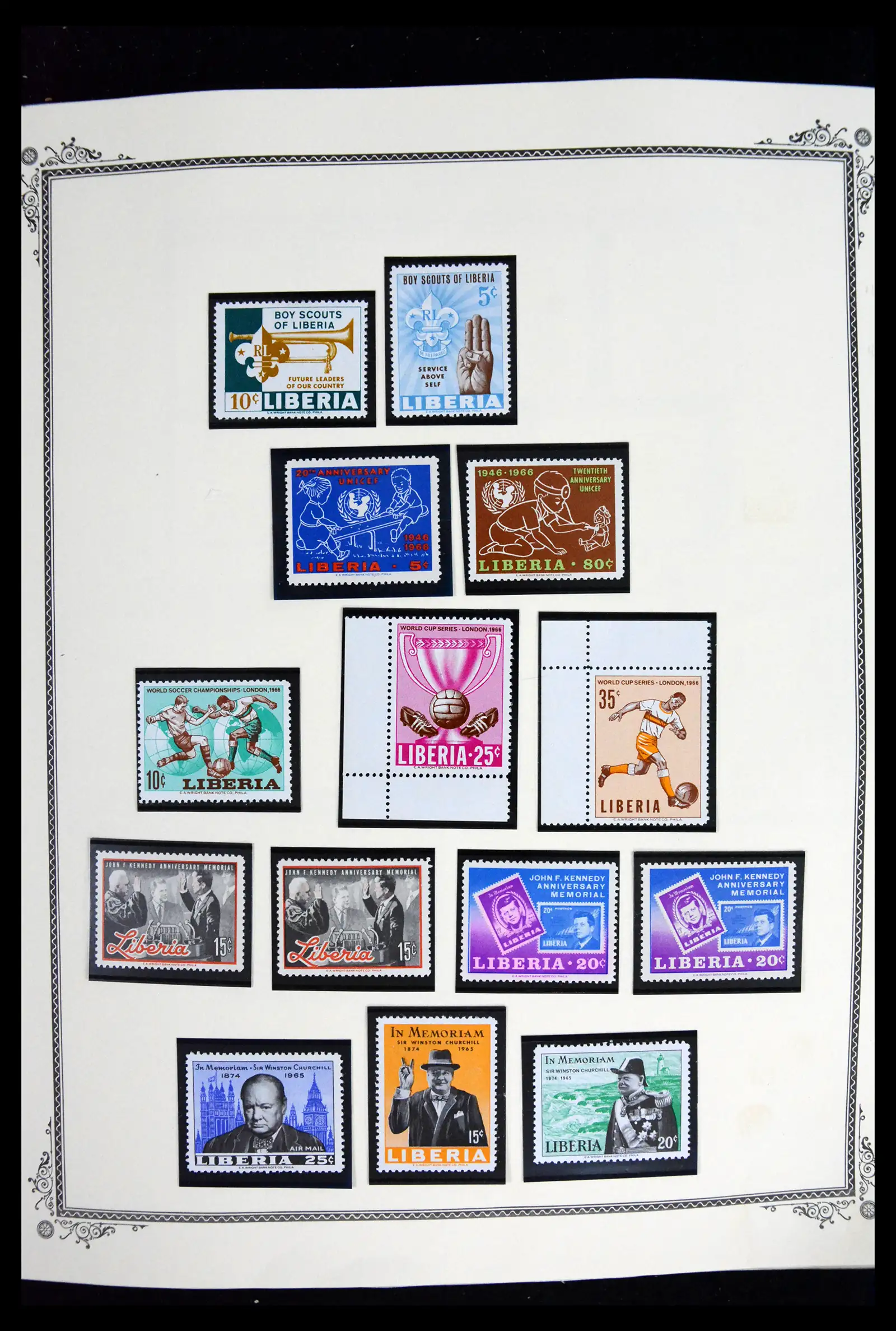 41852 0040 - Stamp collection 41852 Liberia 1860-1982.