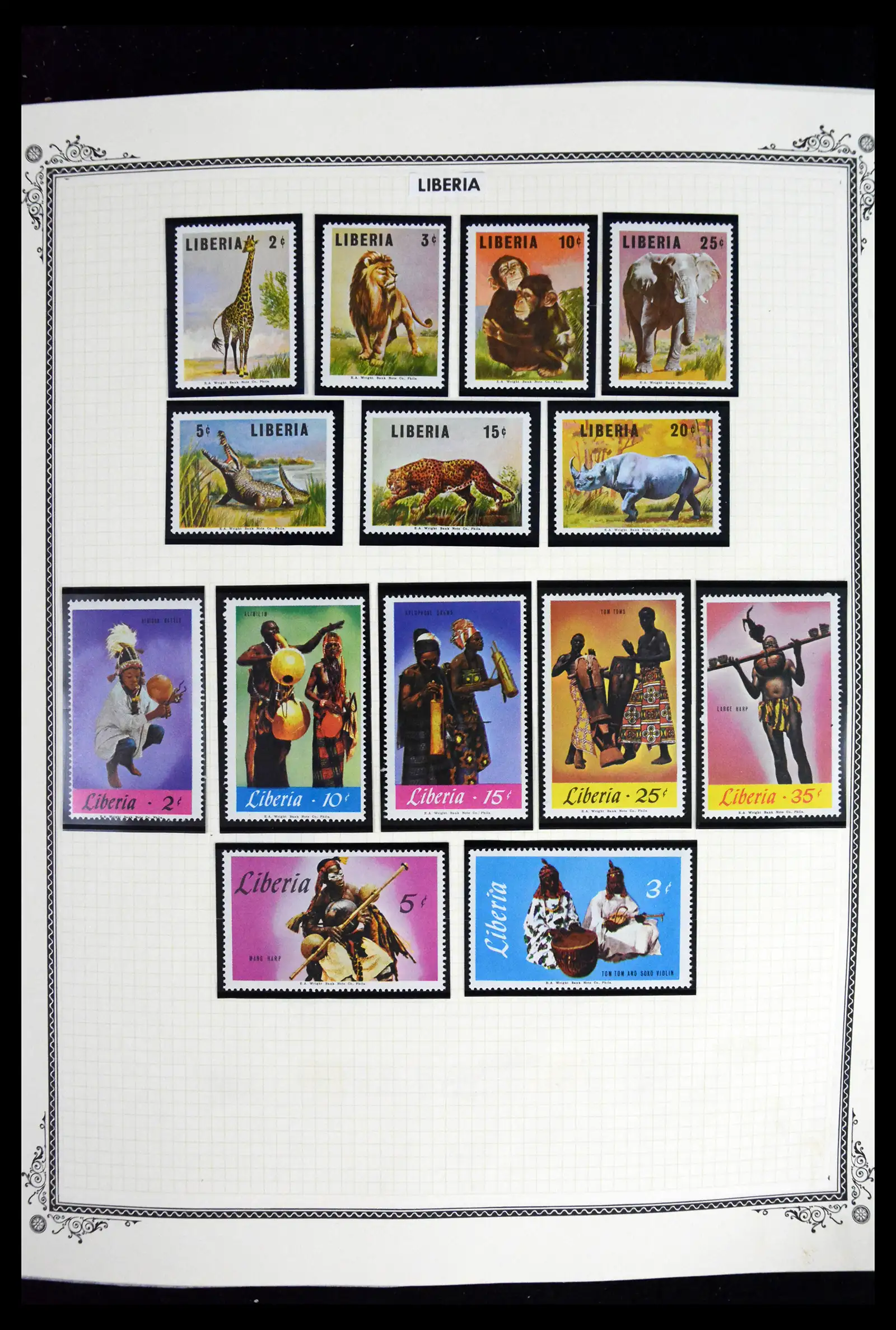 41852 0042 - Stamp collection 41852 Liberia 1860-1982.