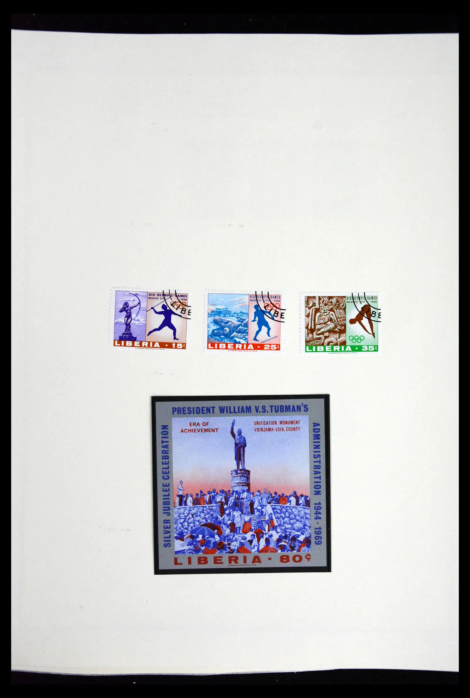 41852 0043 - Stamp collection 41852 Liberia 1860-1982.