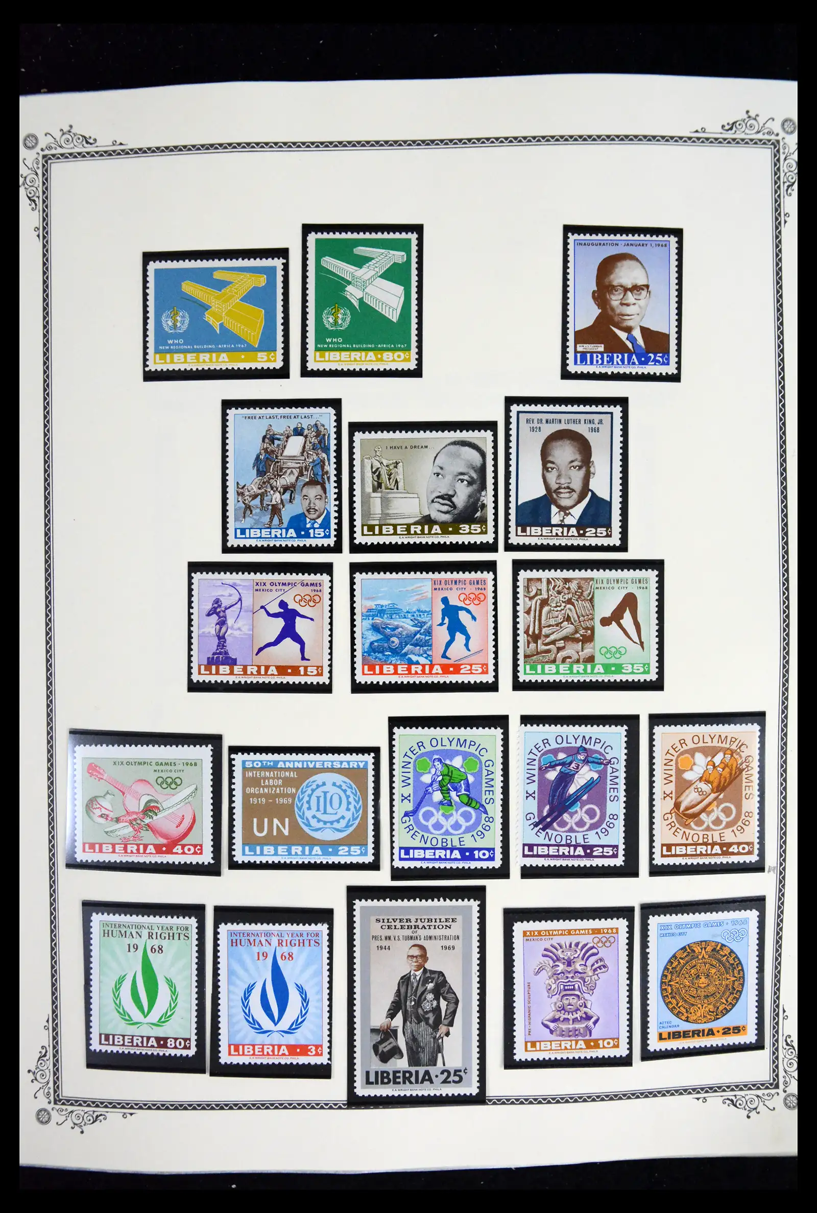41852 0044 - Stamp collection 41852 Liberia 1860-1982.
