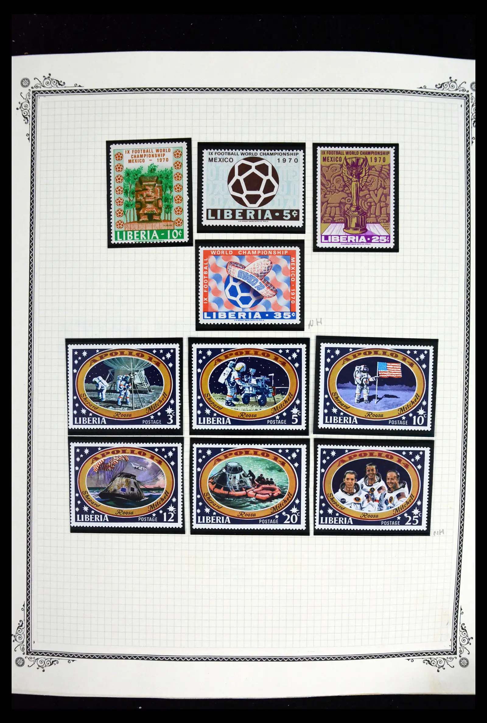 41852 0054 - Stamp collection 41852 Liberia 1860-1982.