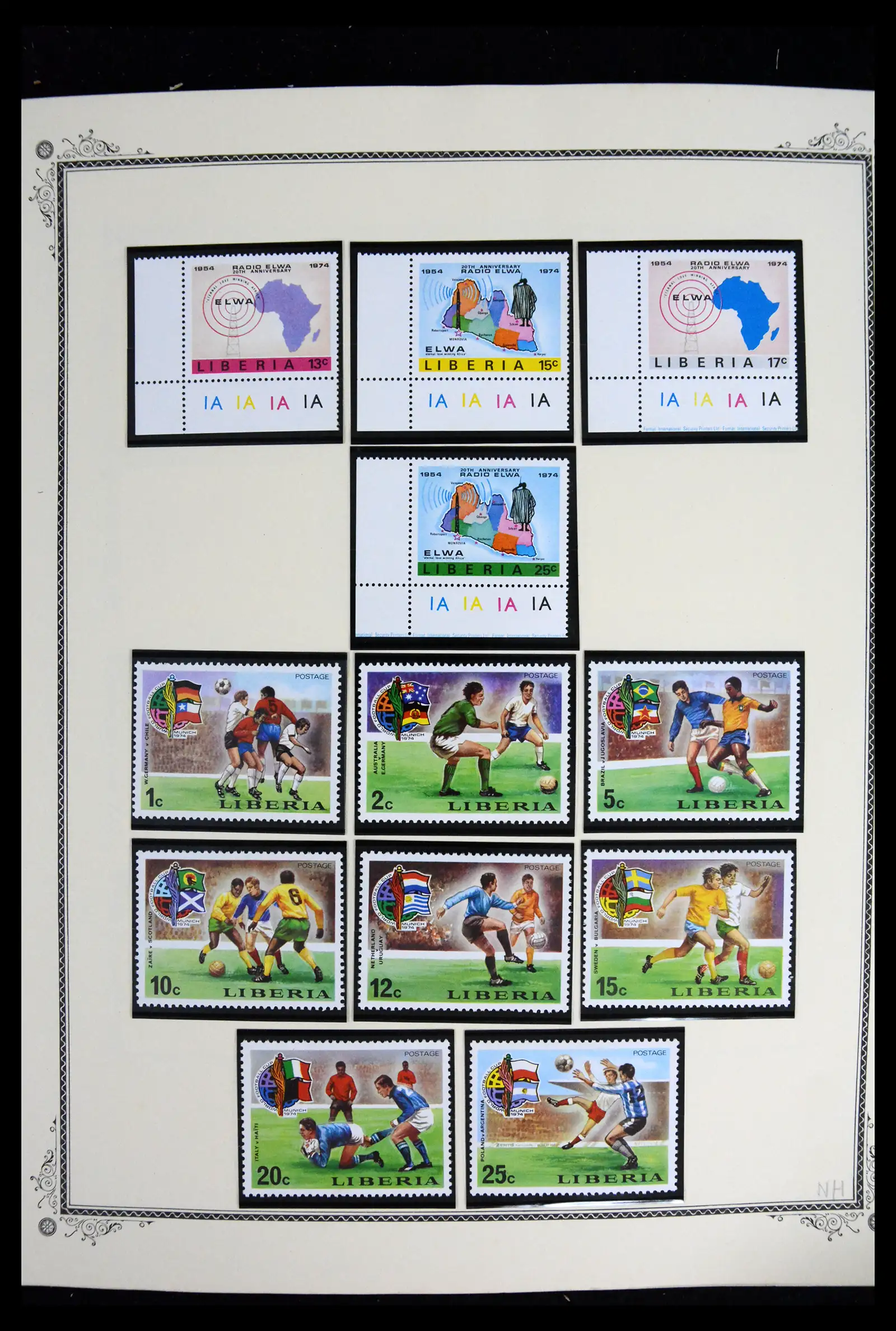 41852 0071 - Stamp collection 41852 Liberia 1860-1982.