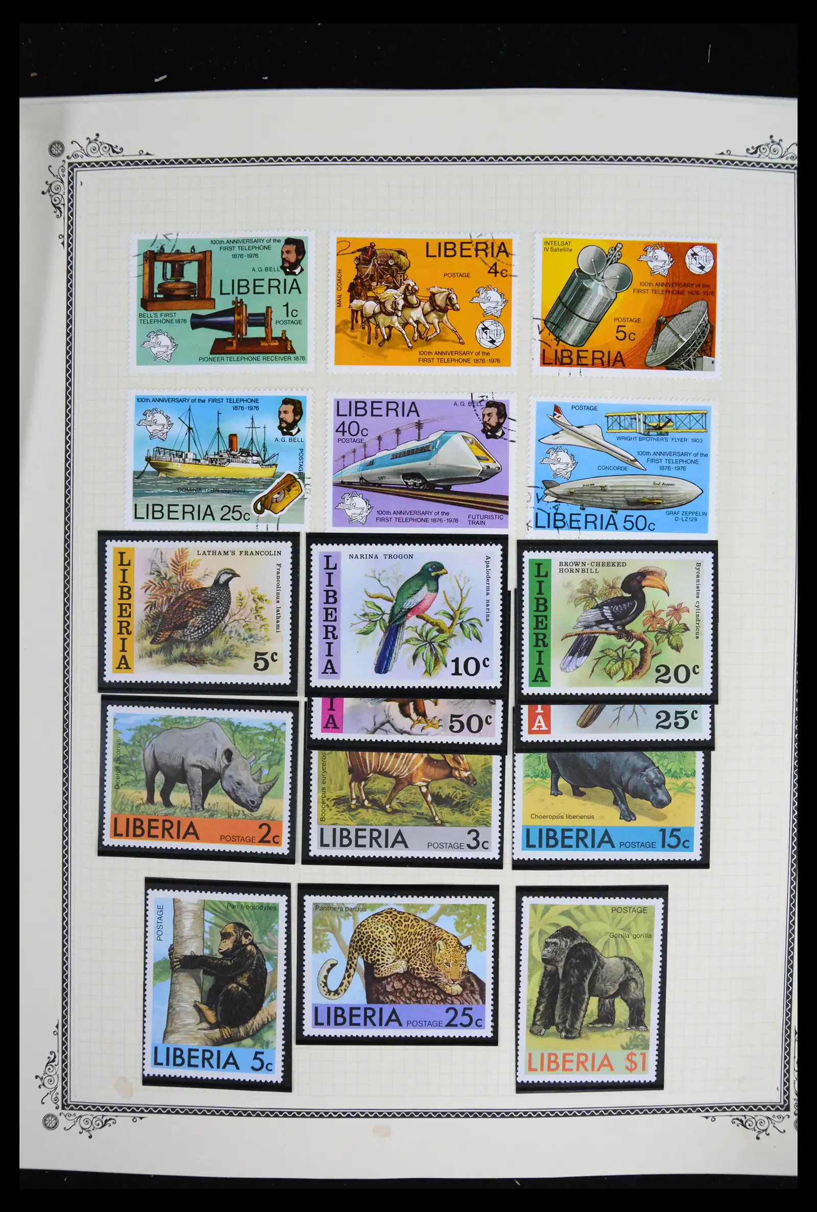 41852 0081 - Stamp collection 41852 Liberia 1860-1982.