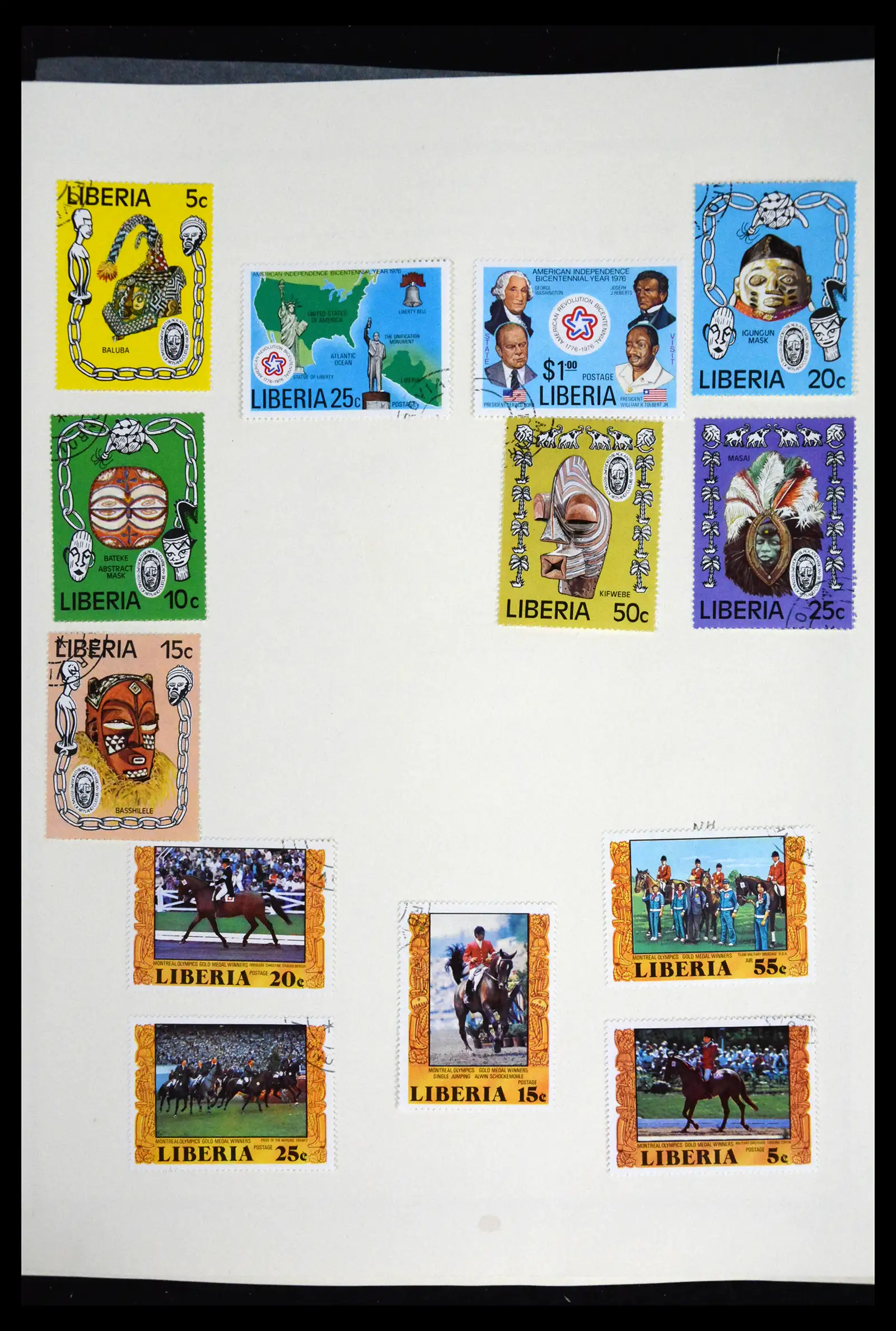 41852 0082 - Stamp collection 41852 Liberia 1860-1982.