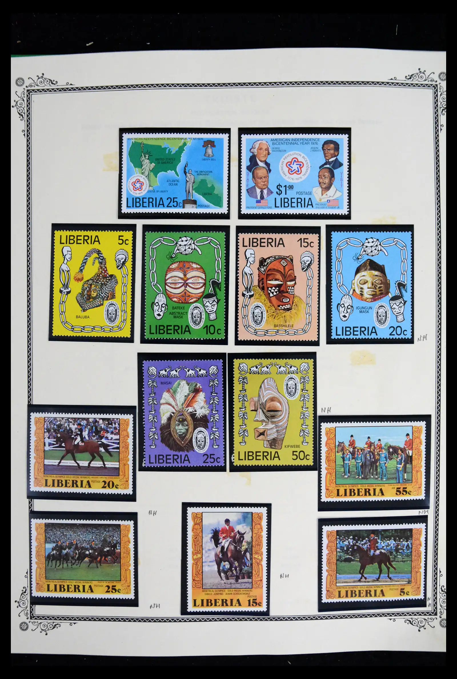 41852 0083 - Stamp collection 41852 Liberia 1860-1982.