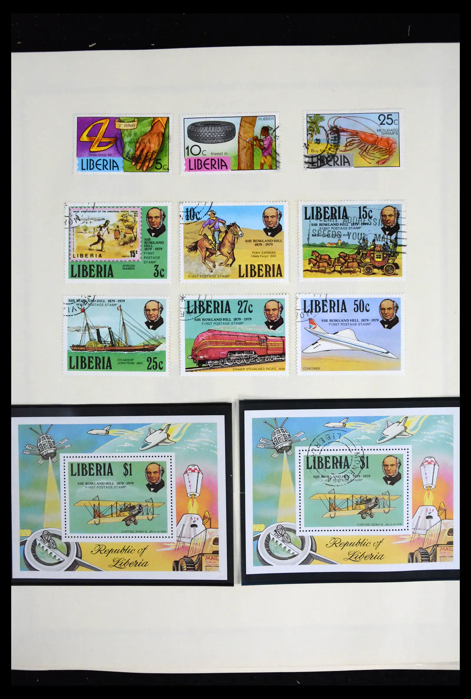 41852 0095 - Stamp collection 41852 Liberia 1860-1982.