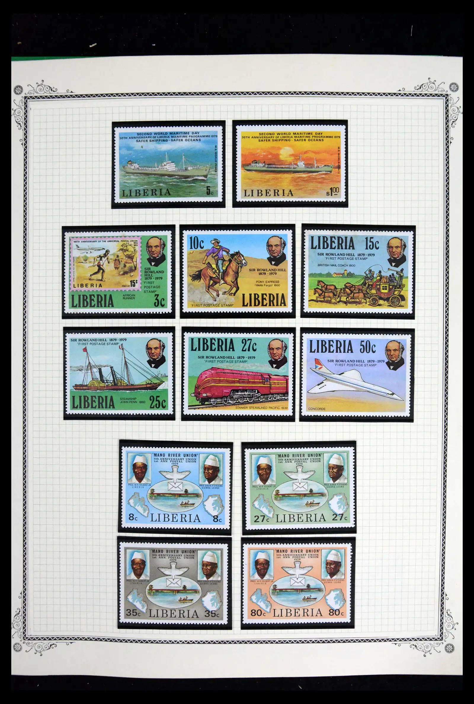 41852 0096 - Stamp collection 41852 Liberia 1860-1982.