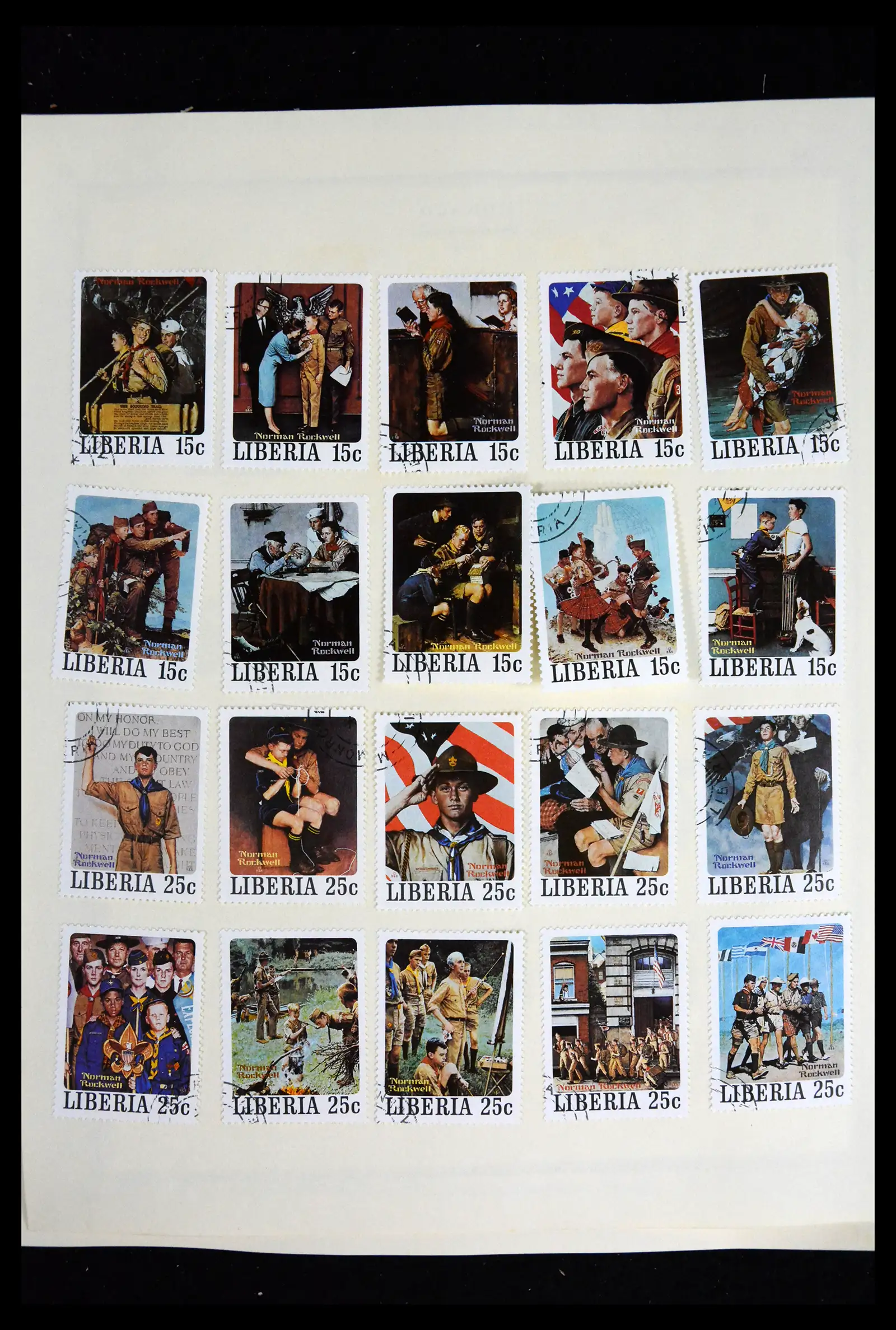 41852 0099 - Stamp collection 41852 Liberia 1860-1982.