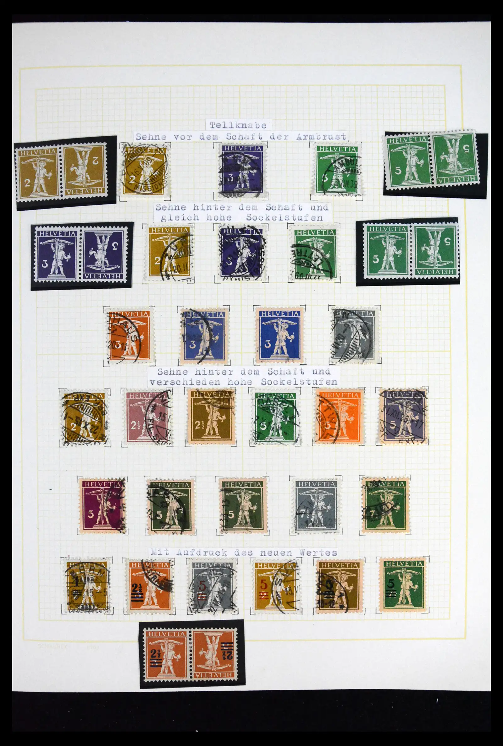 41853 0013 - Stamp collection 41853 Switzerland 1850-1990.