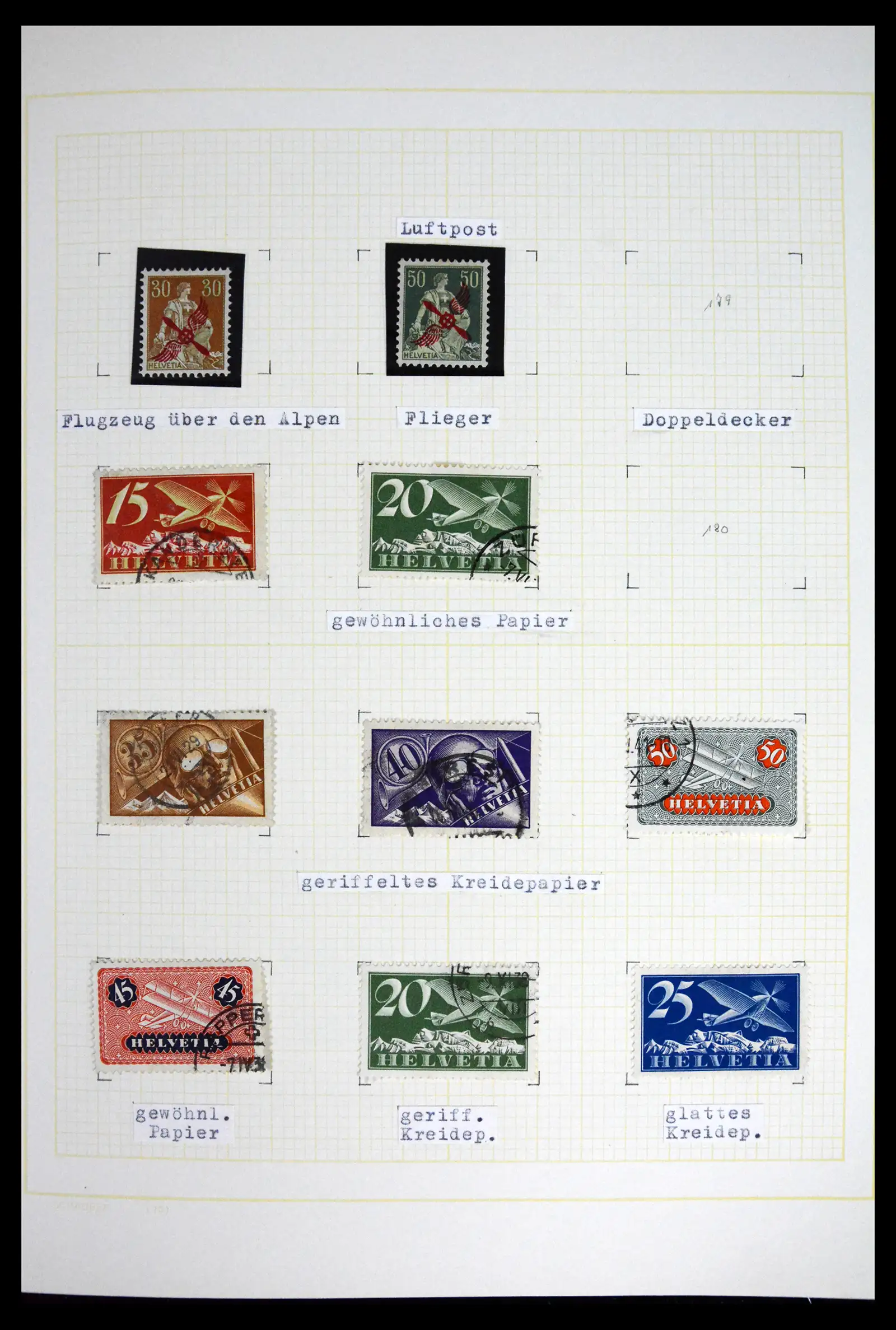 41853 0019 - Stamp collection 41853 Switzerland 1850-1990.