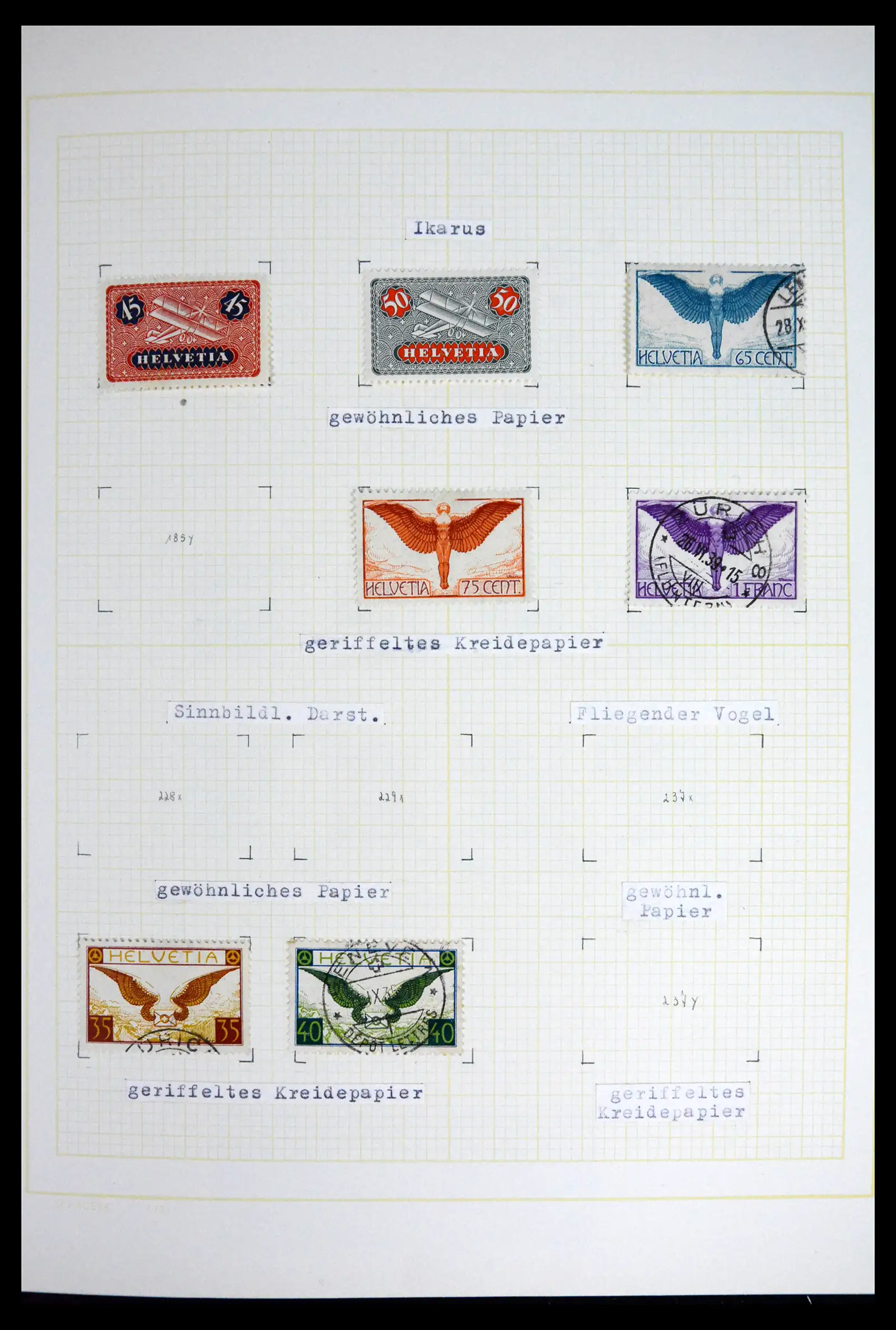 41853 0020 - Stamp collection 41853 Switzerland 1850-1990.