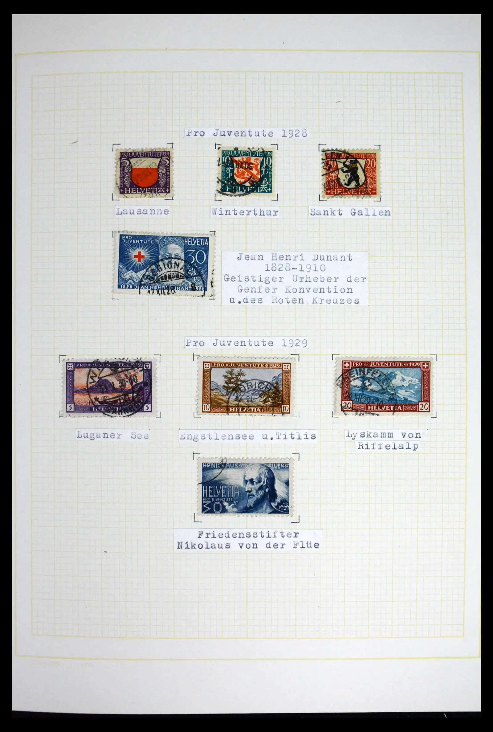 41853 0025 - Stamp collection 41853 Switzerland 1850-1990.