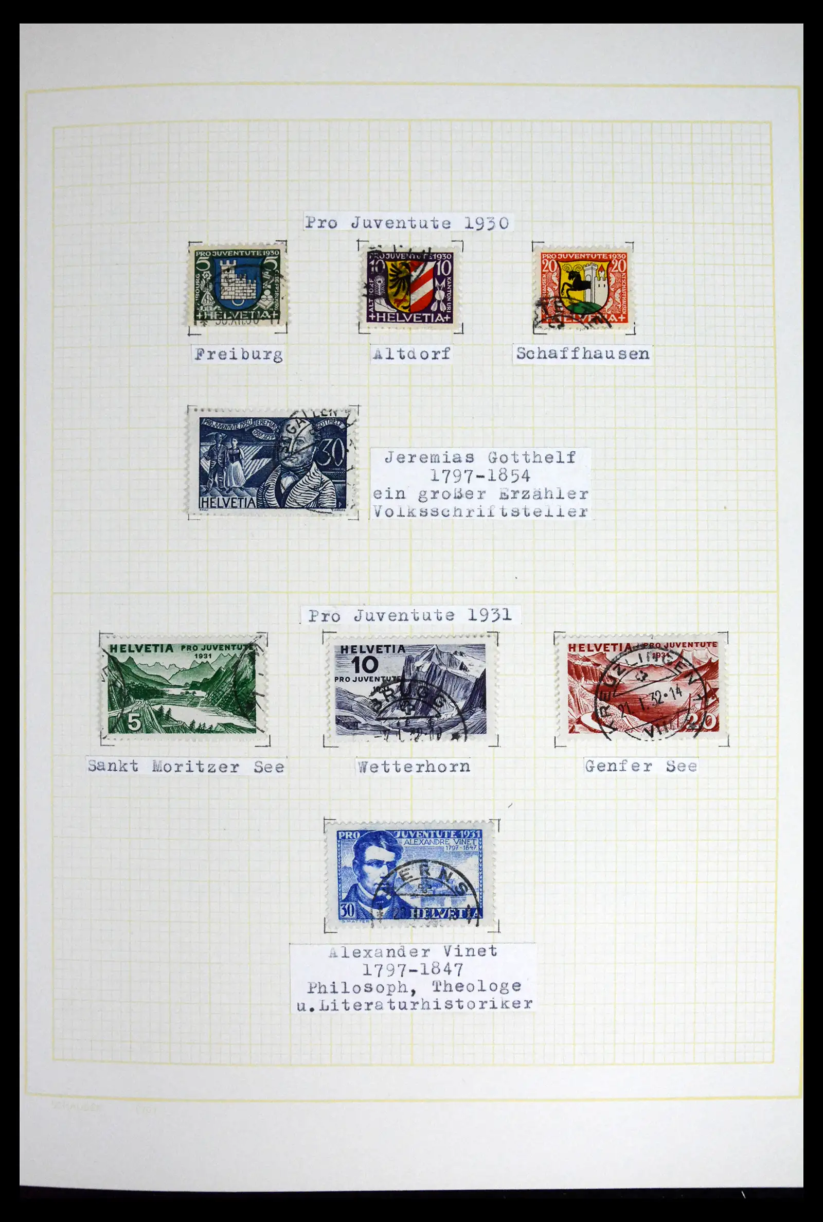 41853 0026 - Stamp collection 41853 Switzerland 1850-1990.