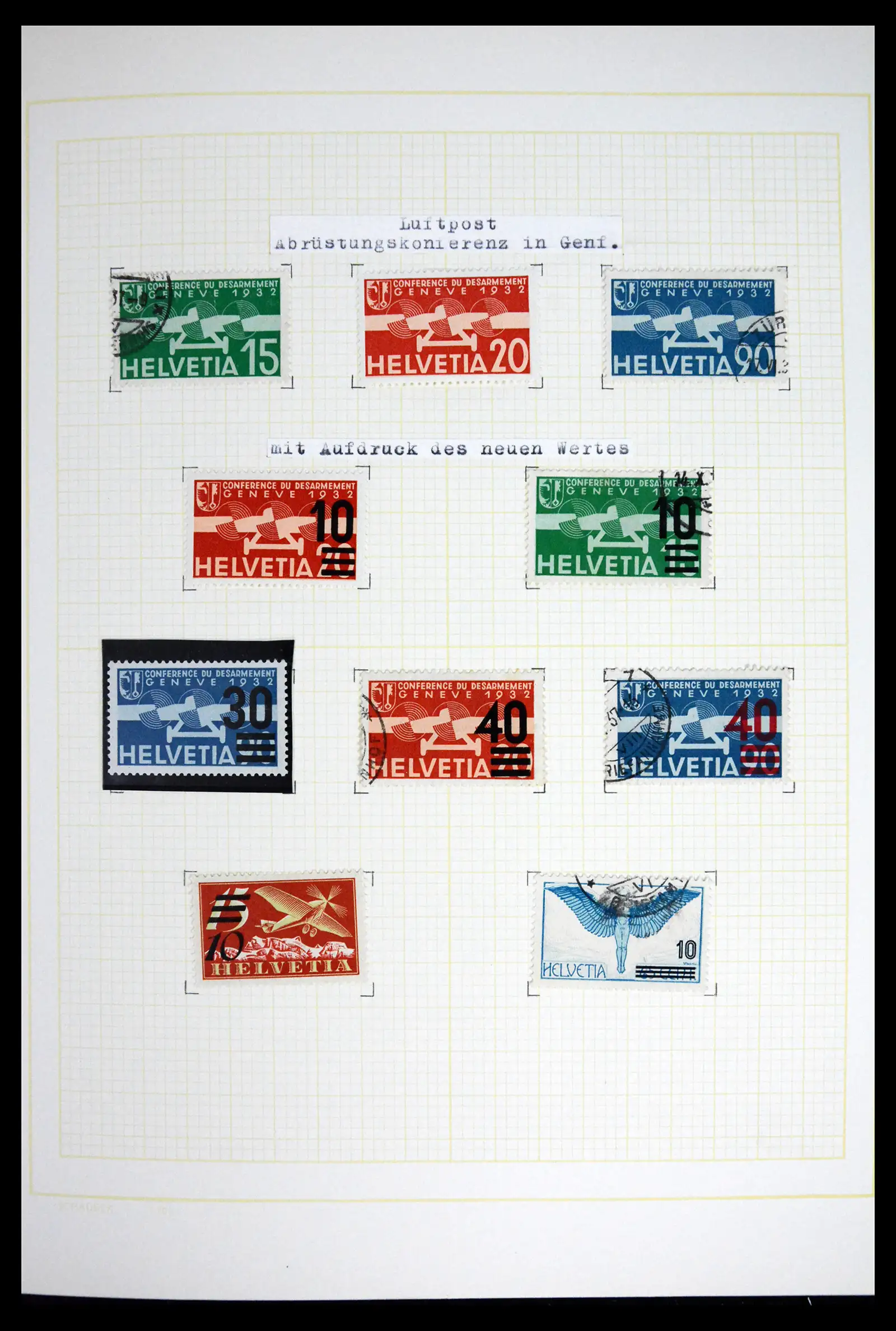 41853 0027 - Stamp collection 41853 Switzerland 1850-1990.