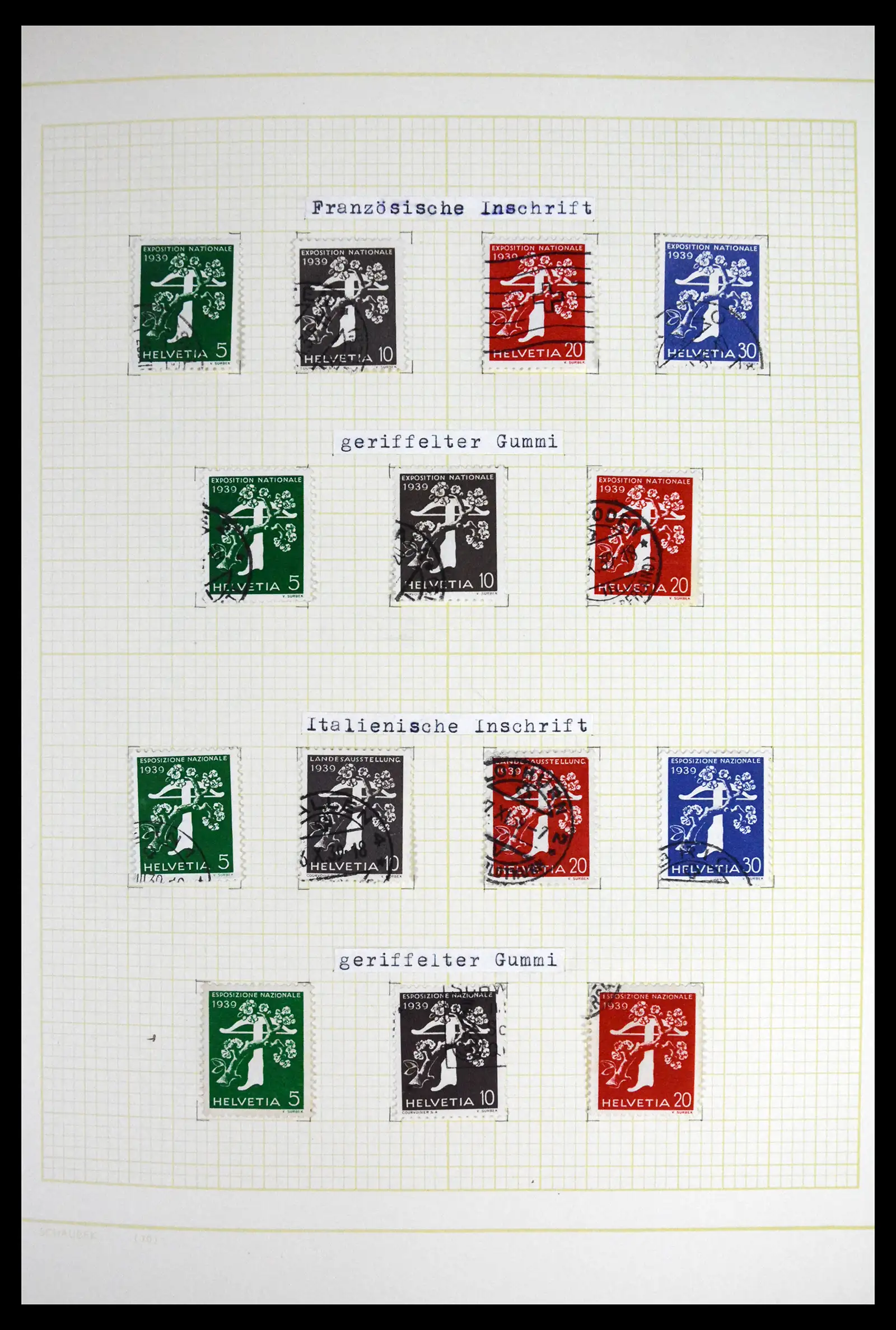 41853 0039 - Stamp collection 41853 Switzerland 1850-1990.