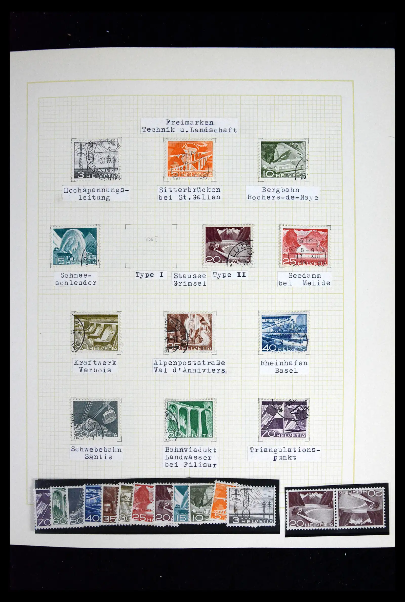 41853 0061 - Stamp collection 41853 Switzerland 1850-1990.