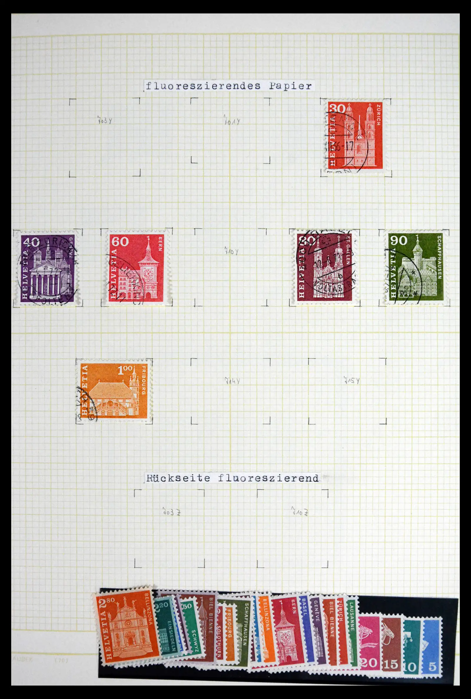 41853 0082 - Stamp collection 41853 Switzerland 1850-1990.