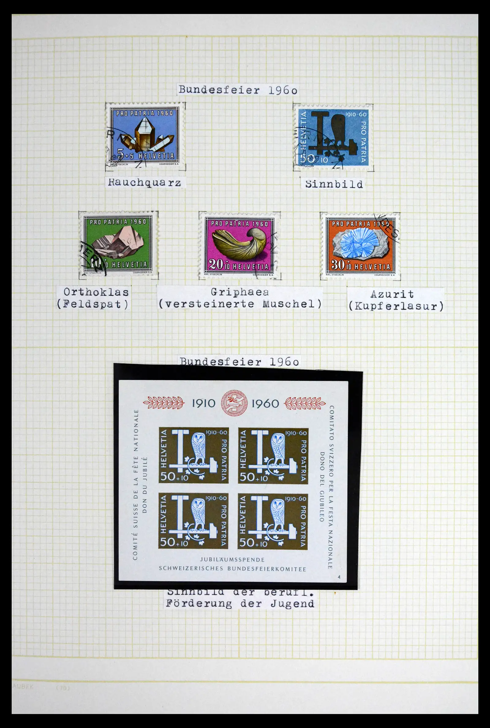 41853 0083 - Stamp collection 41853 Switzerland 1850-1990.