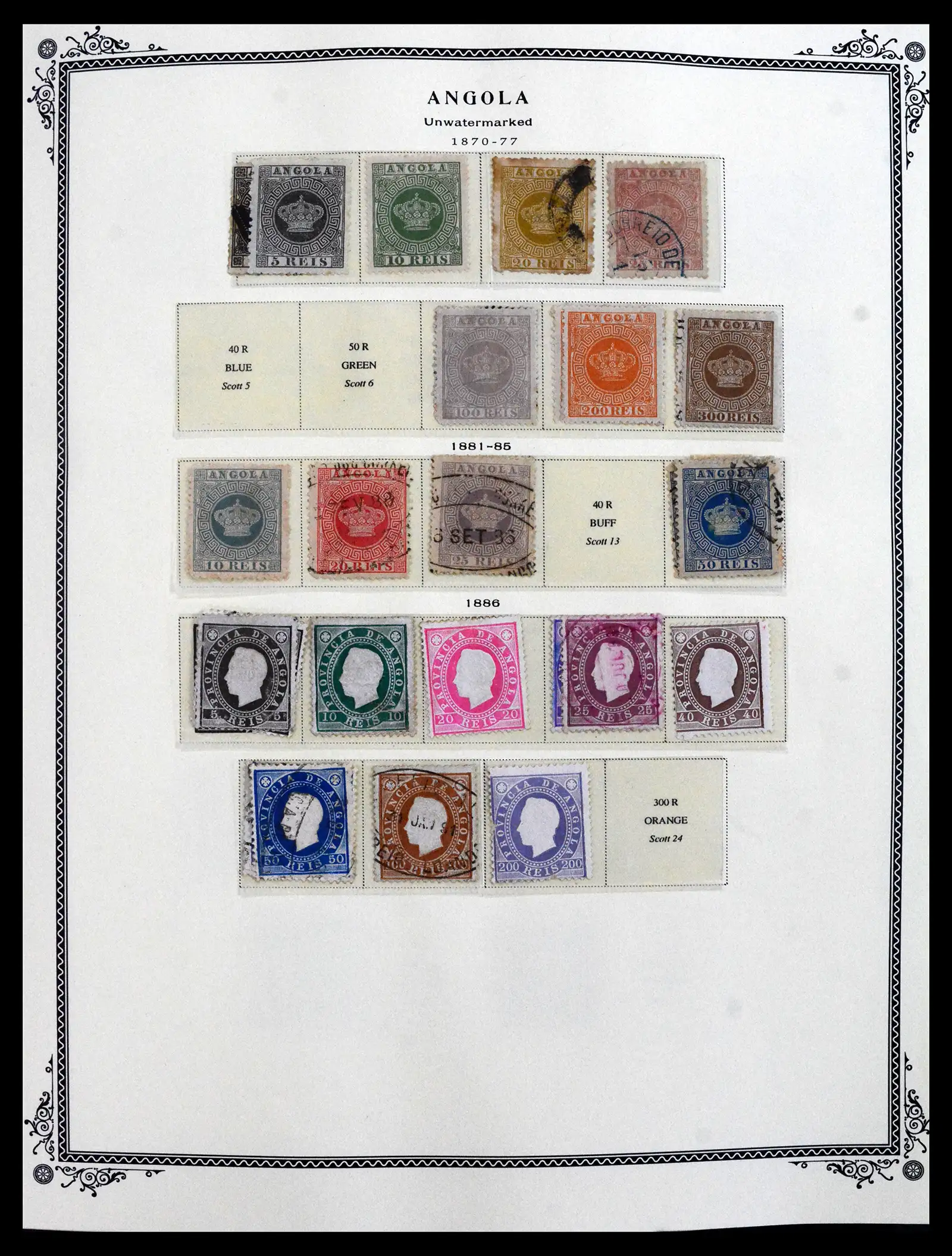 41855 0001 - Stamp collection 41855 Portugese Colonies 1870-1970.