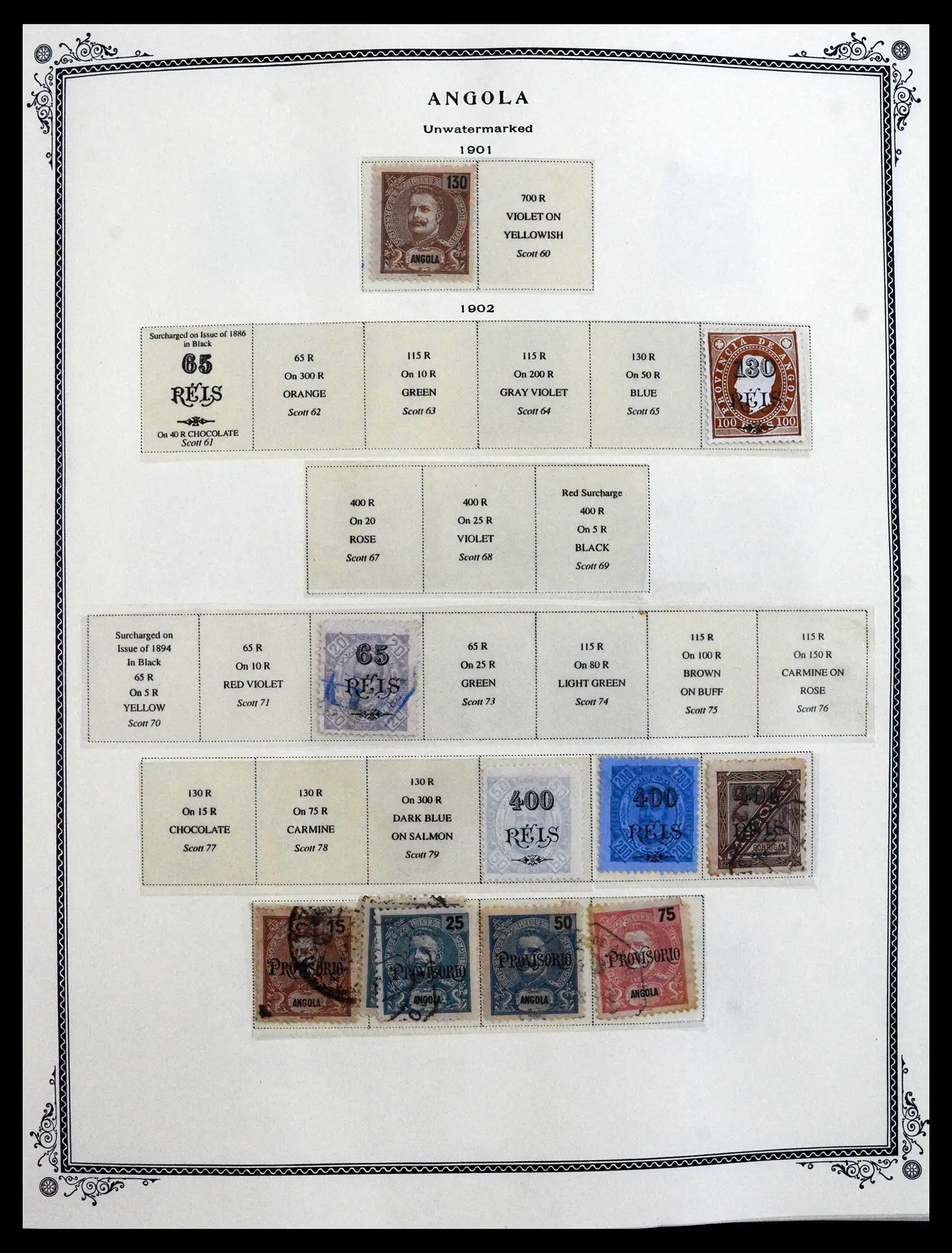 41855 0003 - Stamp collection 41855 Portugese Colonies 1870-1970.