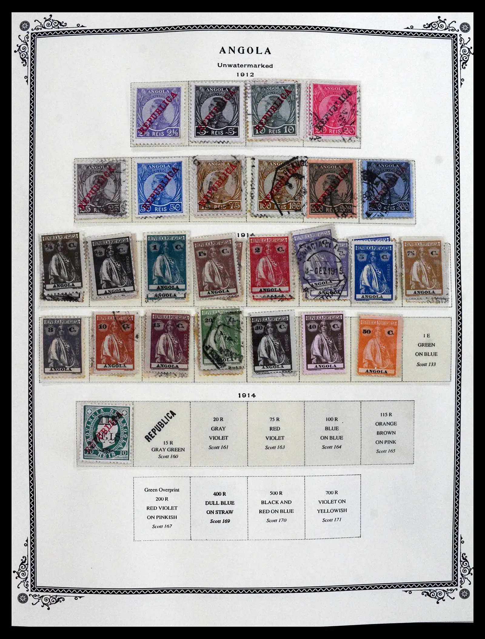 41855 0005 - Stamp collection 41855 Portugese Colonies 1870-1970.