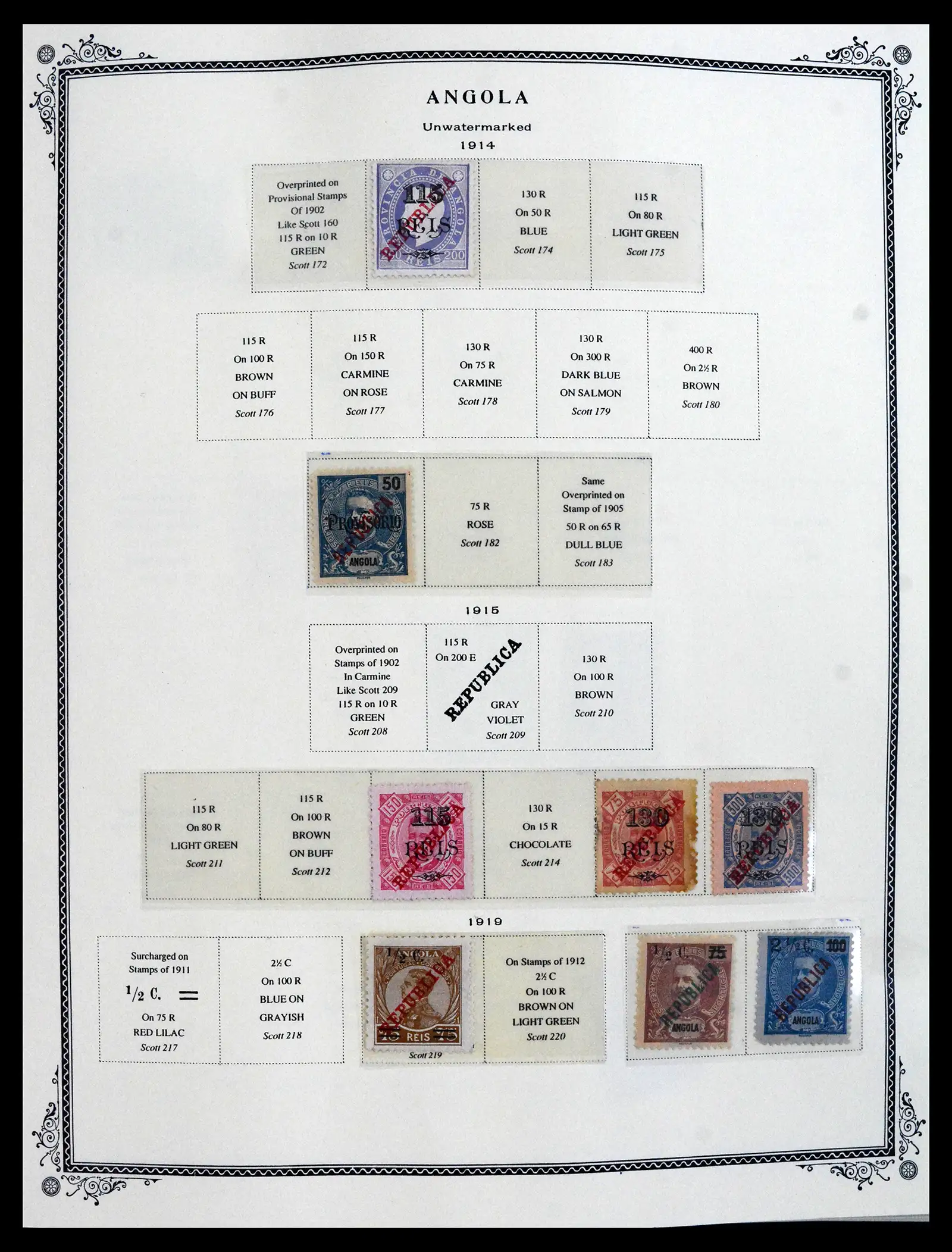 41855 0006 - Stamp collection 41855 Portugese Colonies 1870-1970.