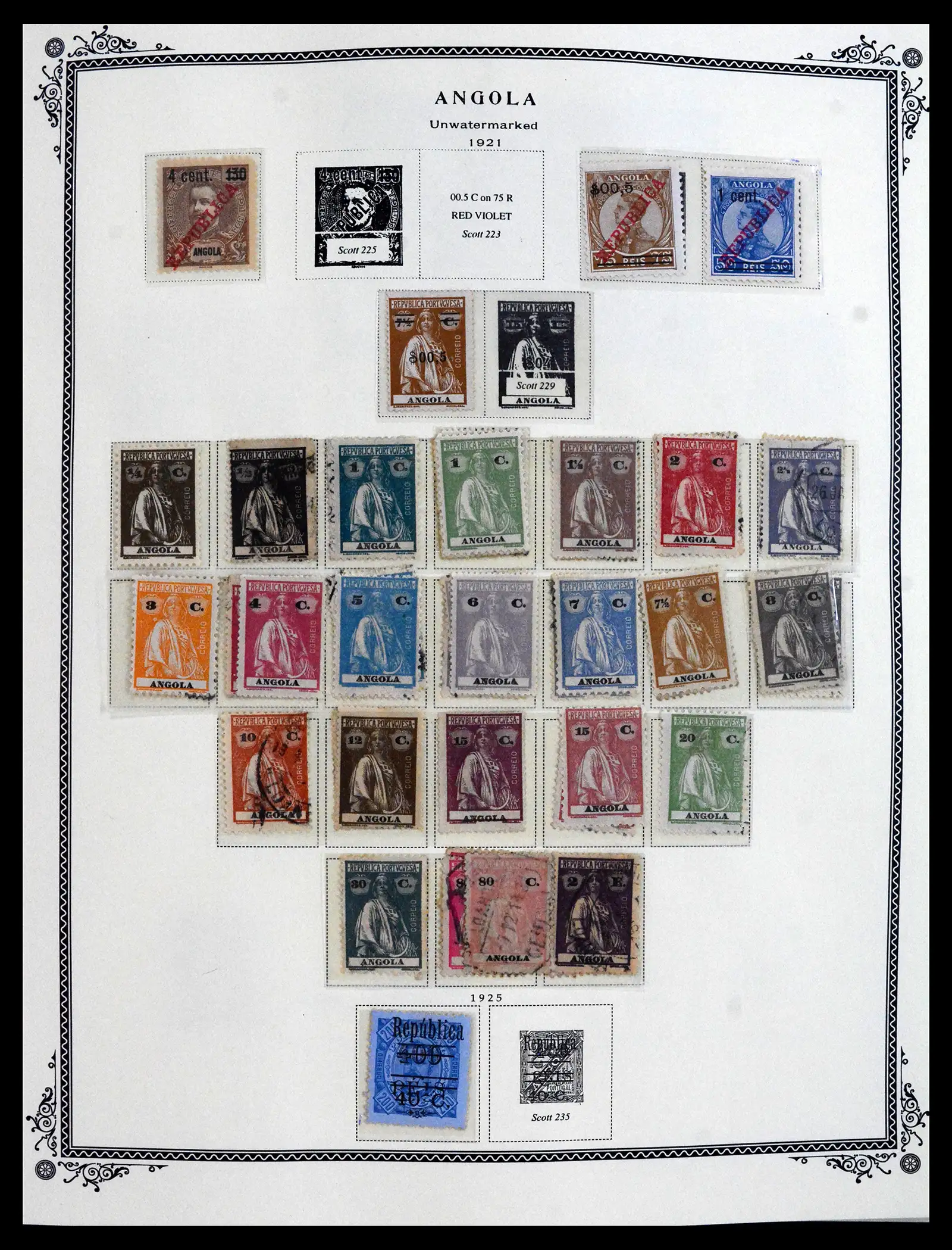 41855 0008 - Stamp collection 41855 Portugese Colonies 1870-1970.