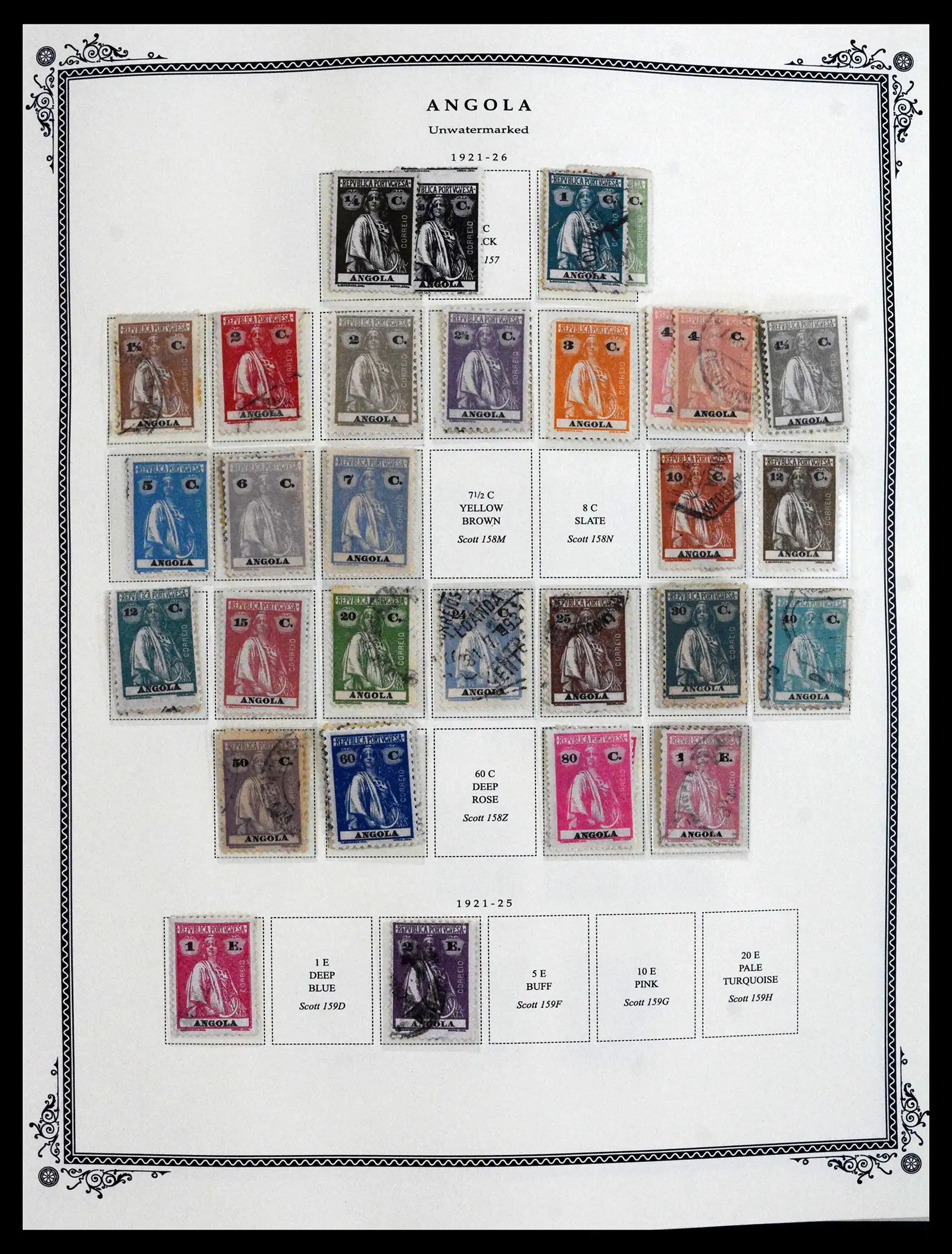 41855 0010 - Stamp collection 41855 Portugese Colonies 1870-1970.