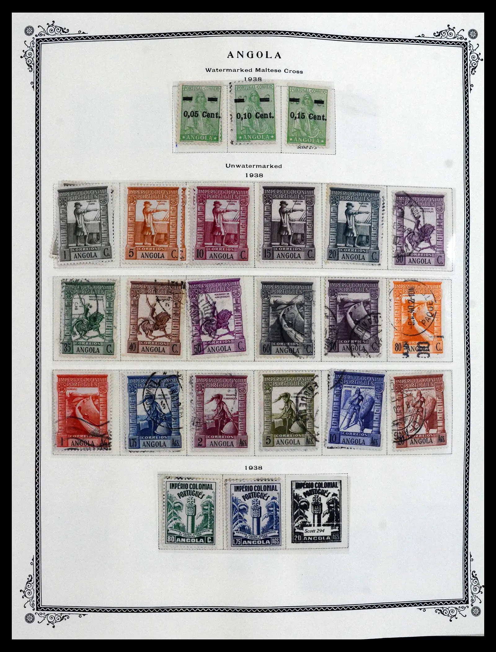 41855 0012 - Stamp collection 41855 Portugese Colonies 1870-1970.