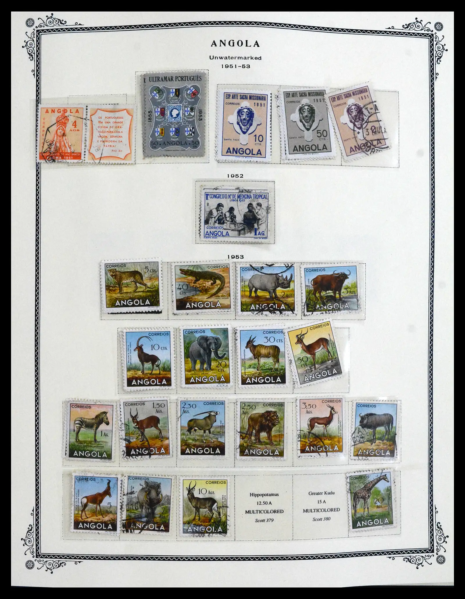41855 0017 - Stamp collection 41855 Portugese Colonies 1870-1970.
