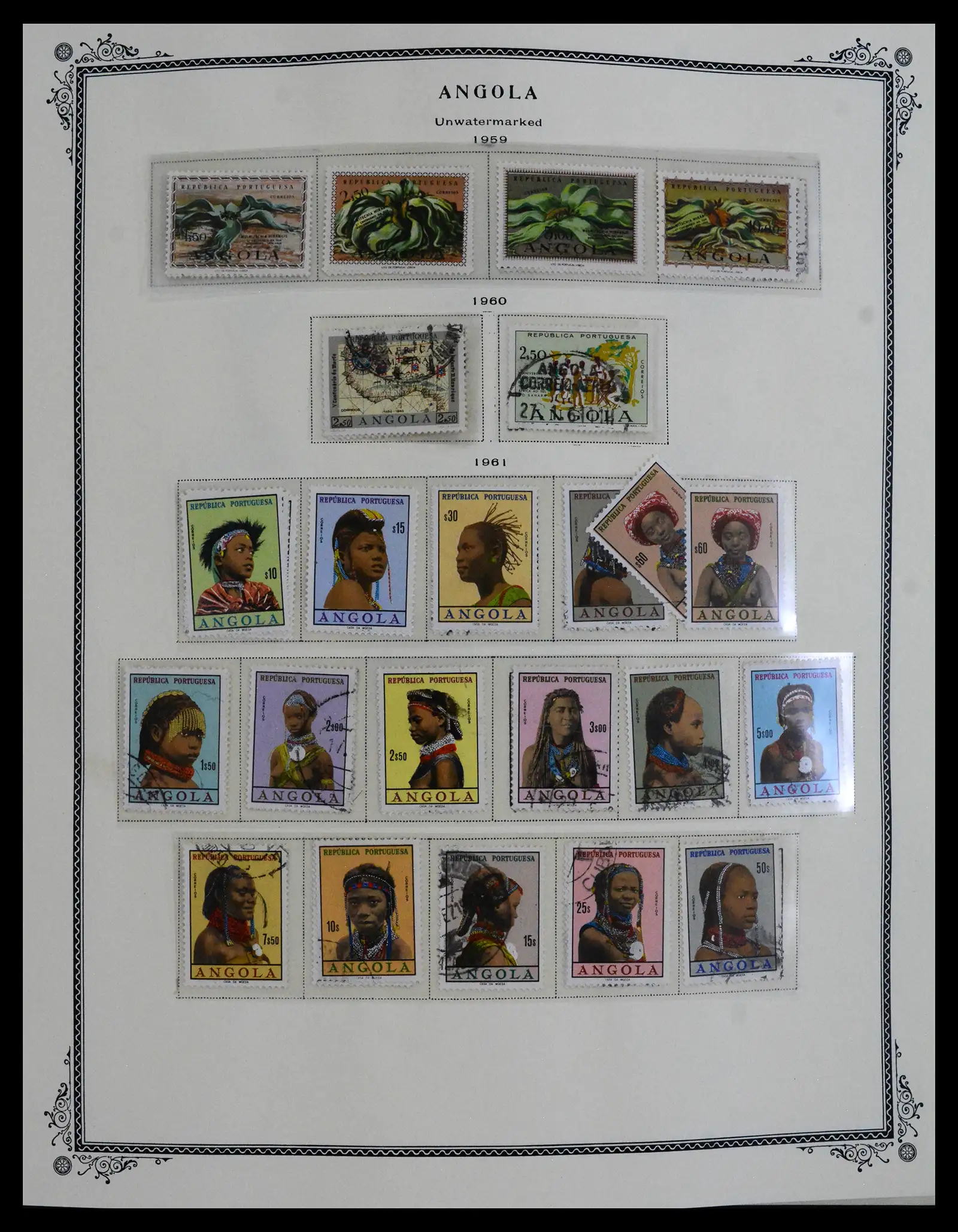 41855 0020 - Stamp collection 41855 Portugese Colonies 1870-1970.