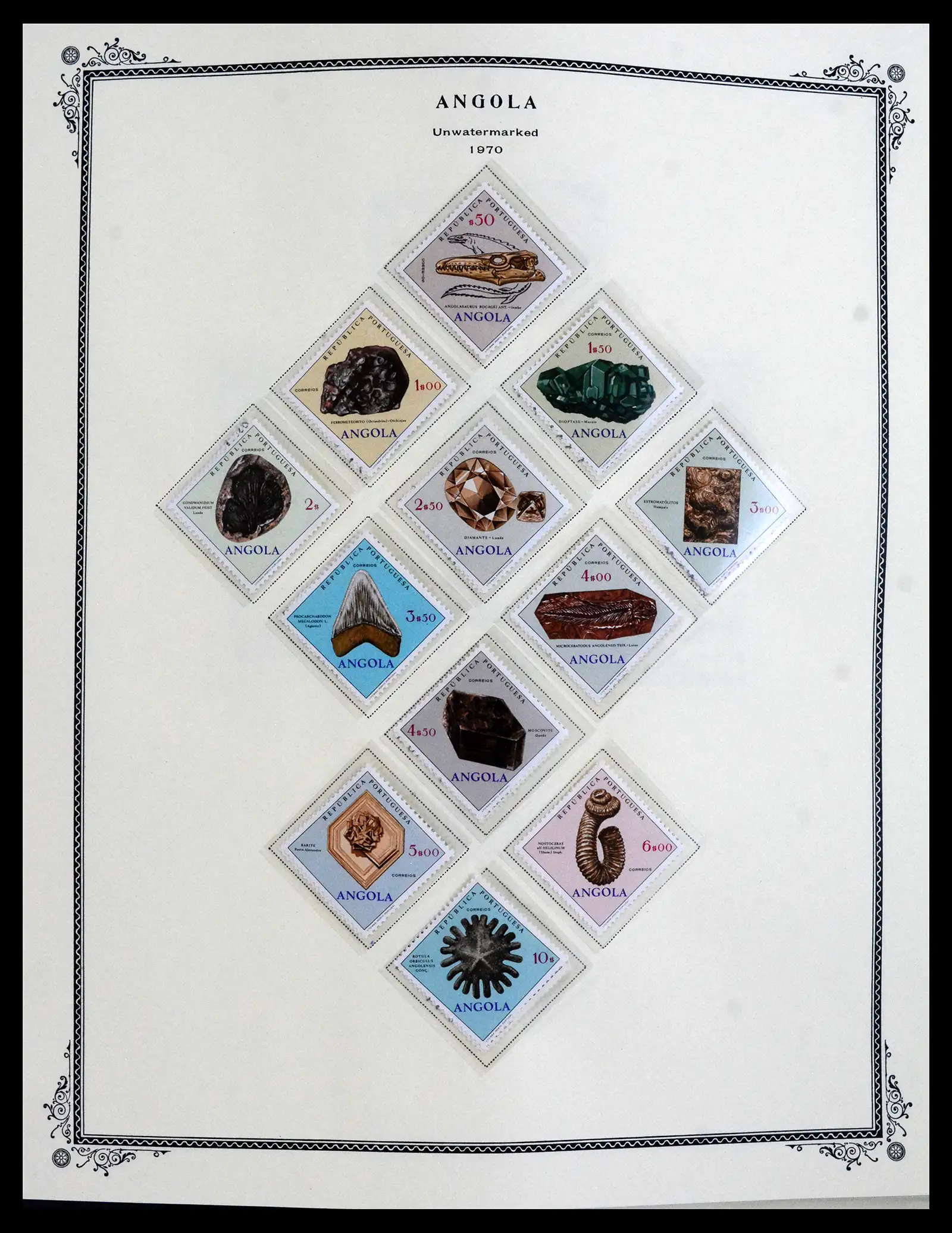 41855 0030 - Postzegelverzameling 41855 Portugese Koloniën 1870-1970.