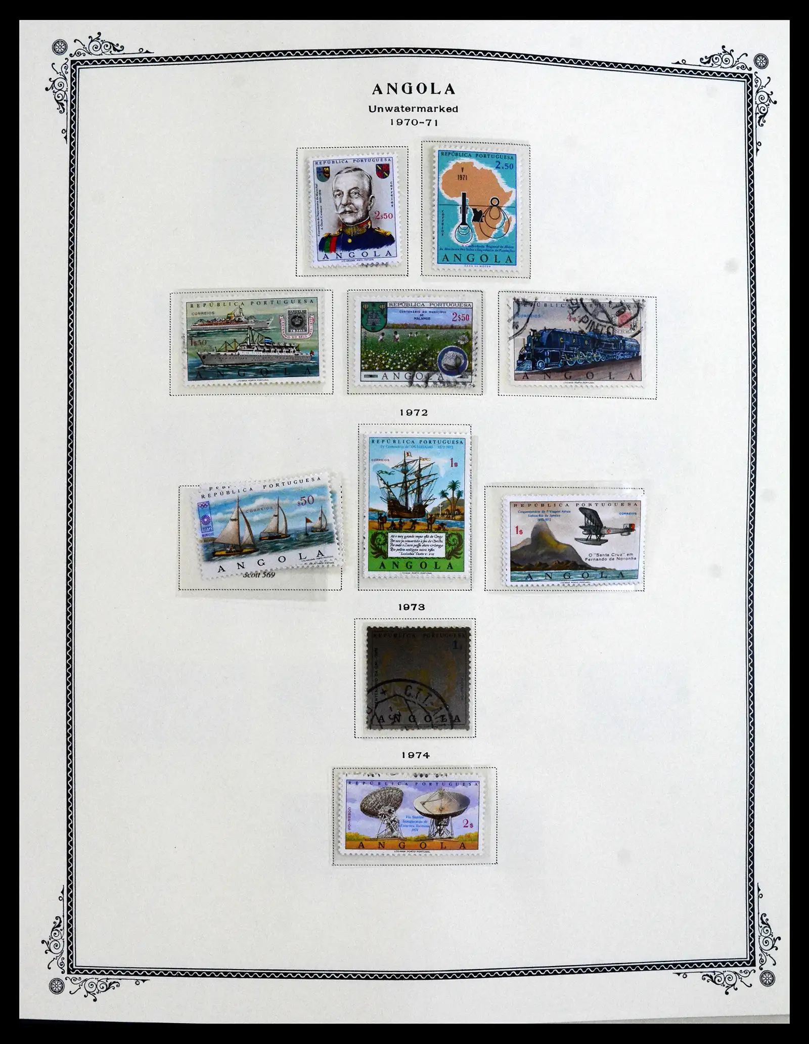 41855 0031 - Postzegelverzameling 41855 Portugese Koloniën 1870-1970.