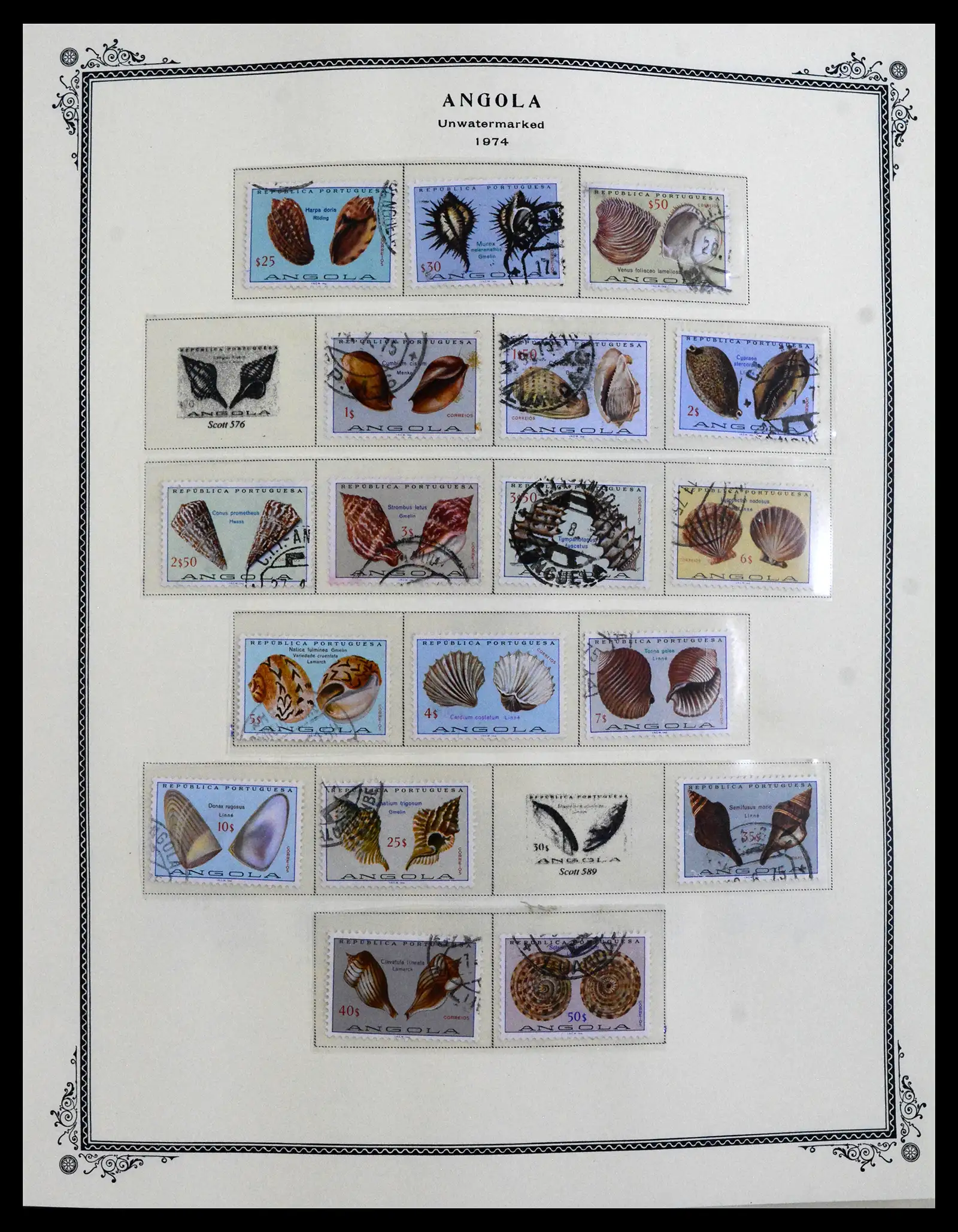 41855 0032 - Postzegelverzameling 41855 Portugese Koloniën 1870-1970.