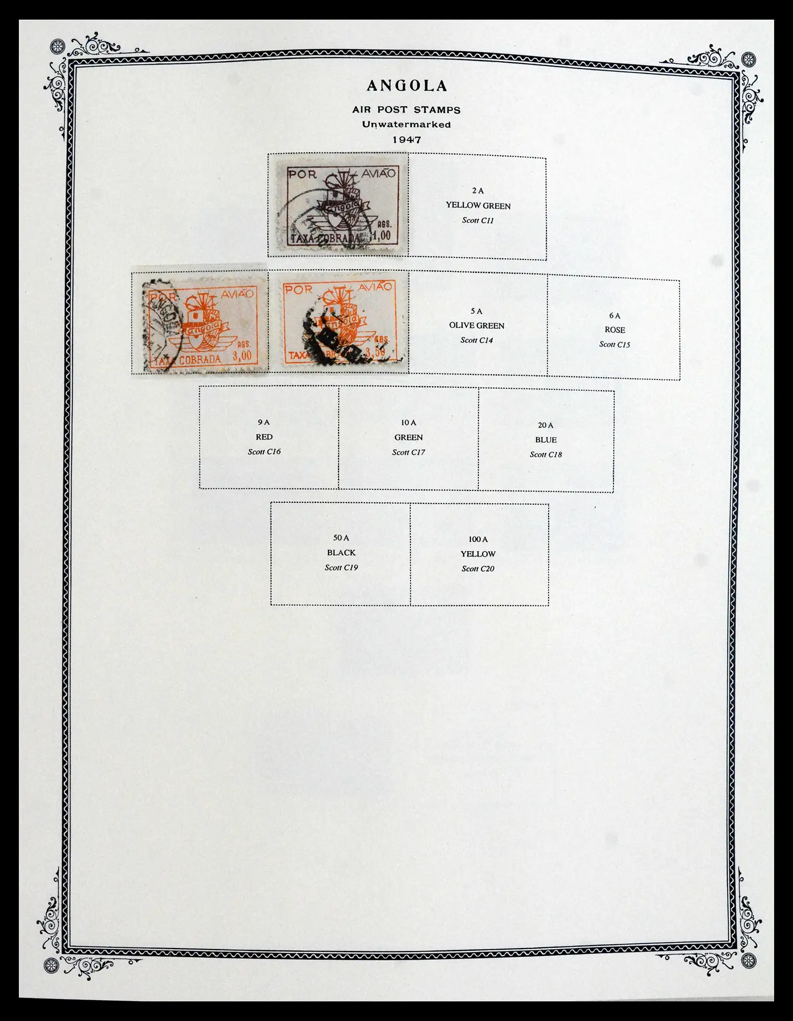 41855 0035 - Postzegelverzameling 41855 Portugese Koloniën 1870-1970.