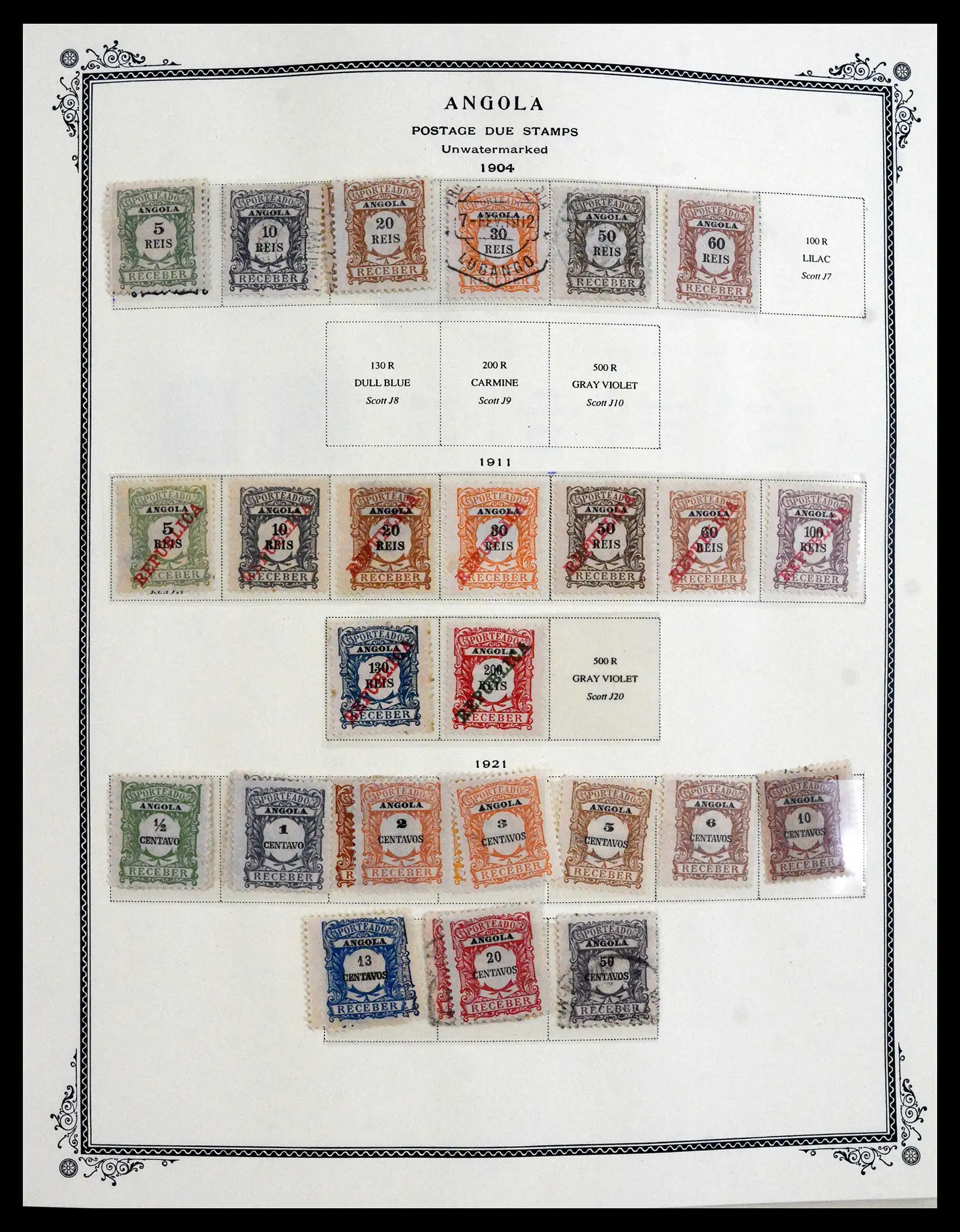 41855 0037 - Postzegelverzameling 41855 Portugese Koloniën 1870-1970.