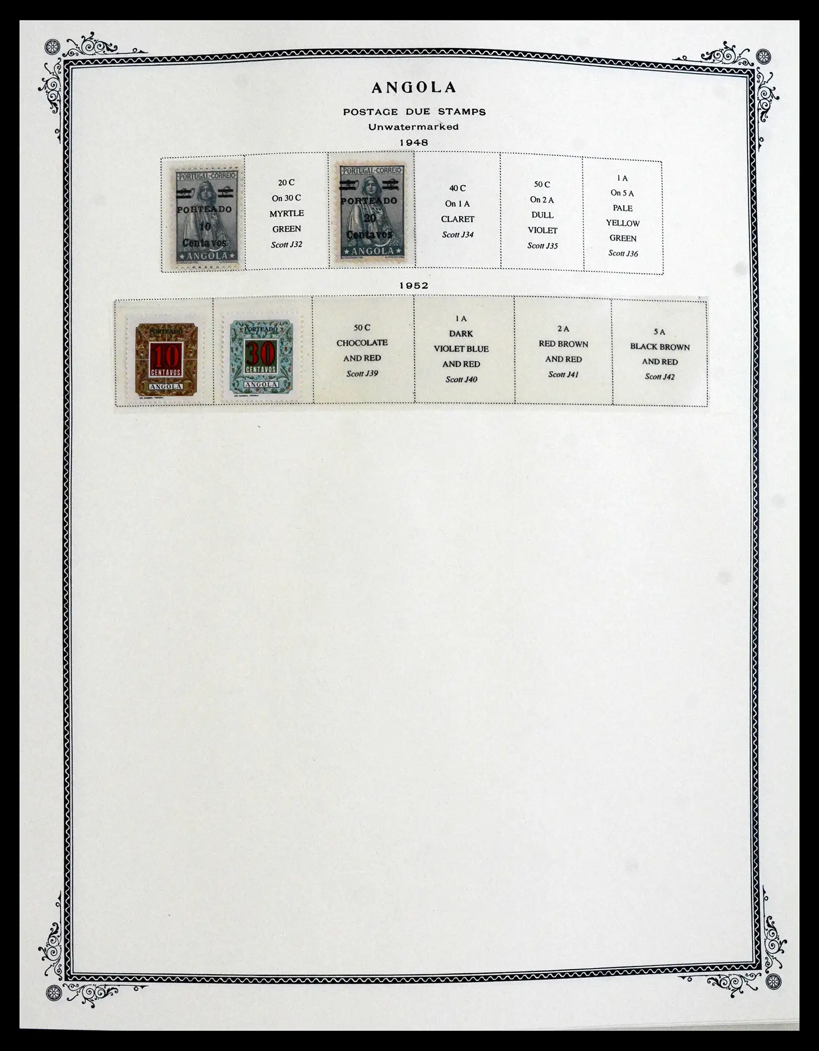 41855 0038 - Postzegelverzameling 41855 Portugese Koloniën 1870-1970.