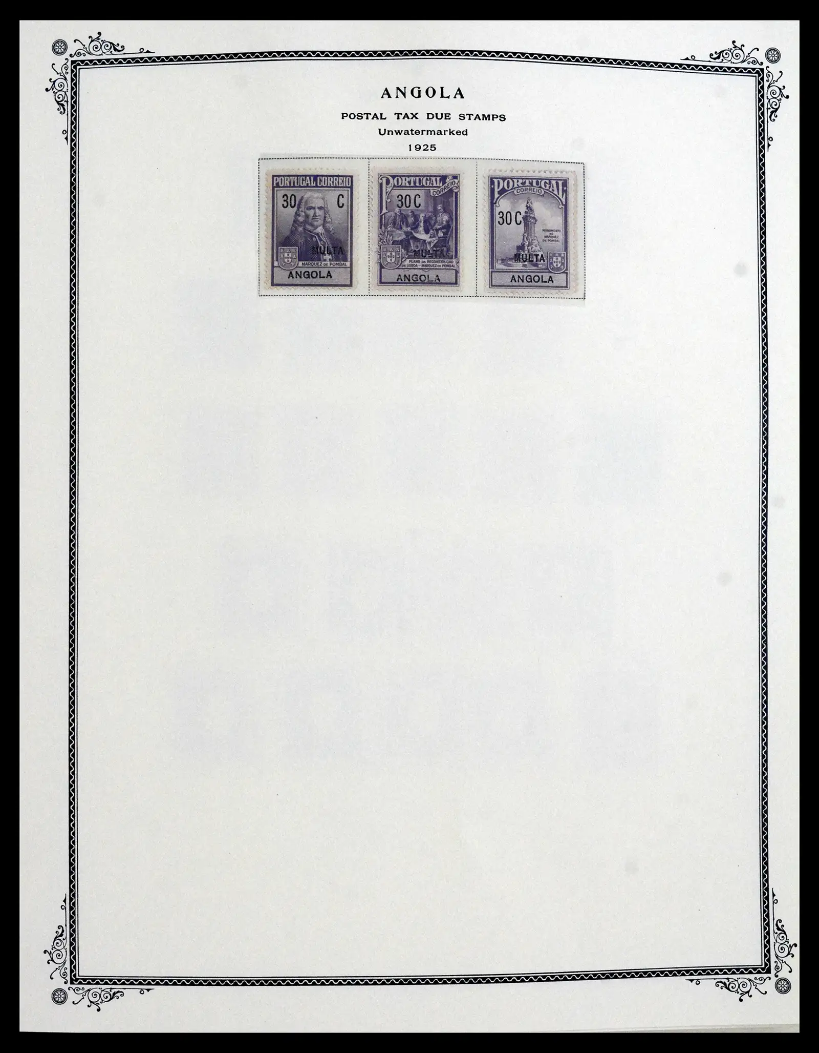 41855 0043 - Postzegelverzameling 41855 Portugese Koloniën 1870-1970.