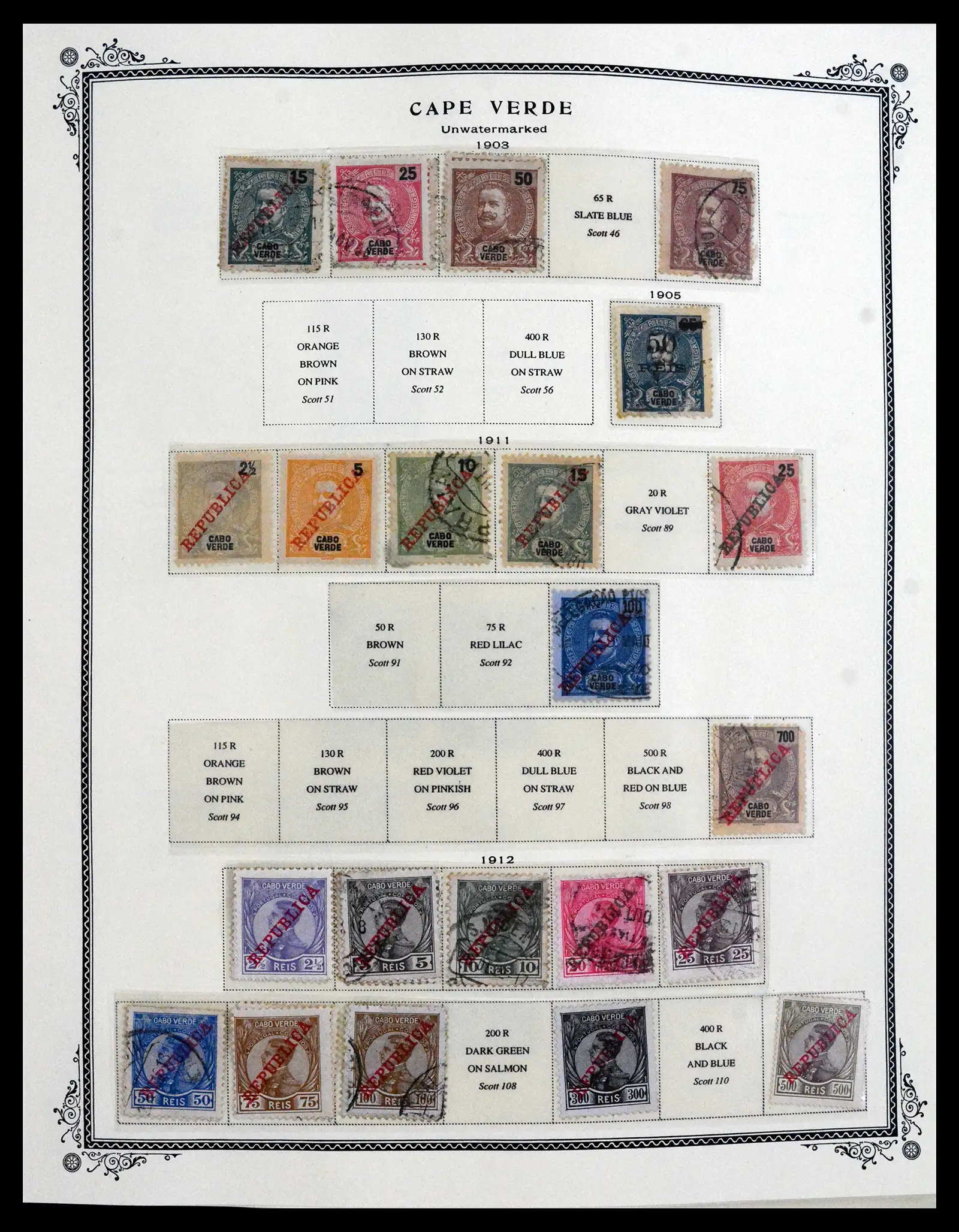 41855 0047 - Postzegelverzameling 41855 Portugese Koloniën 1870-1970.