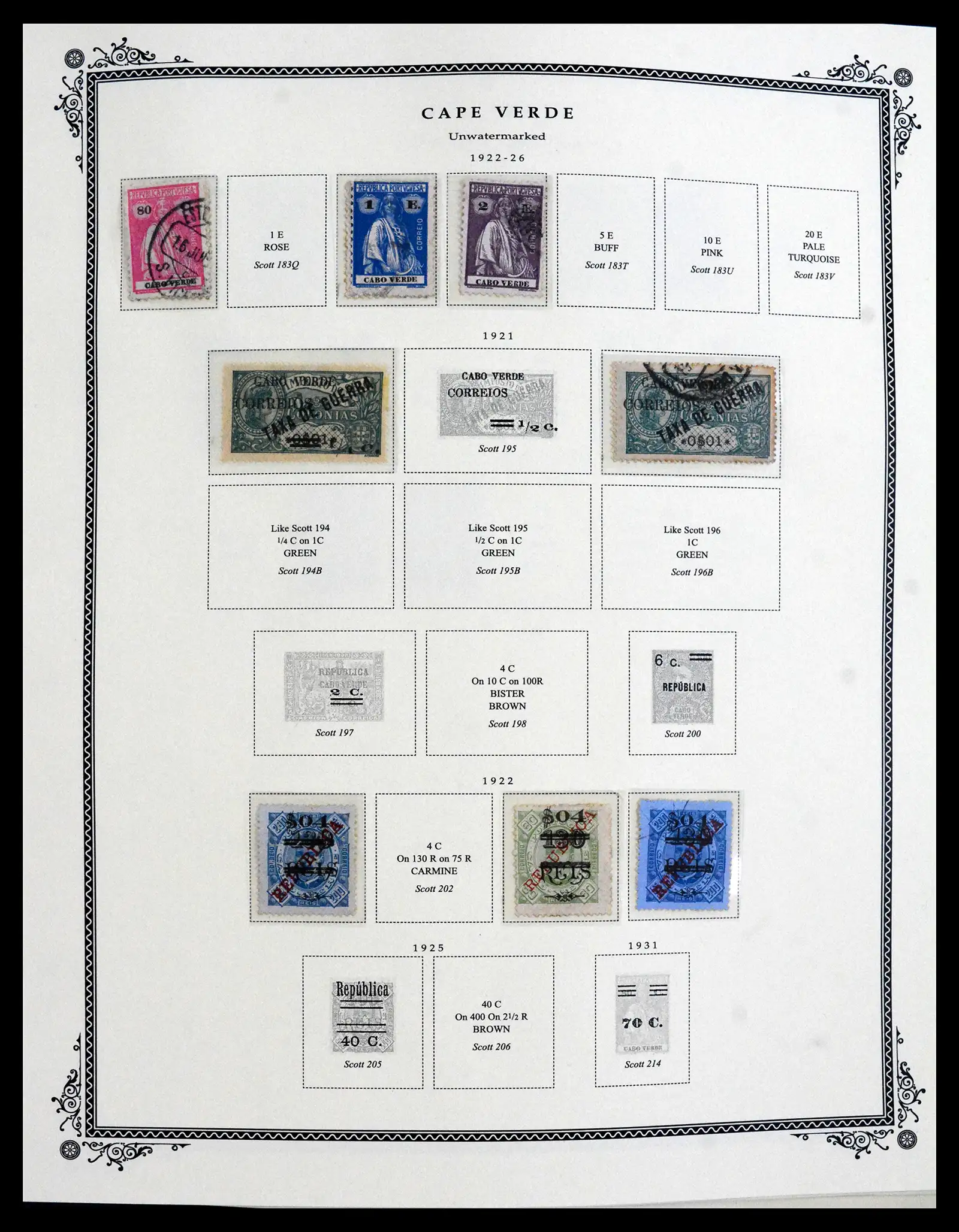 41855 0051 - Postzegelverzameling 41855 Portugese Koloniën 1870-1970.