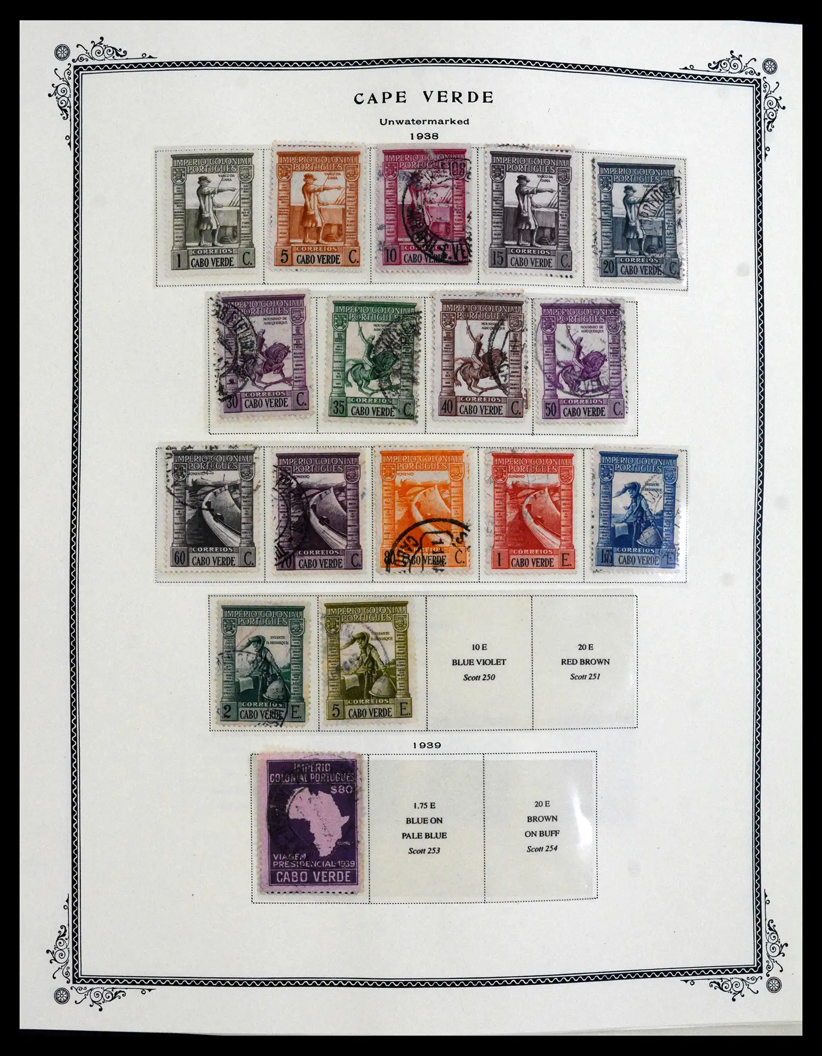 41855 0053 - Postzegelverzameling 41855 Portugese Koloniën 1870-1970.