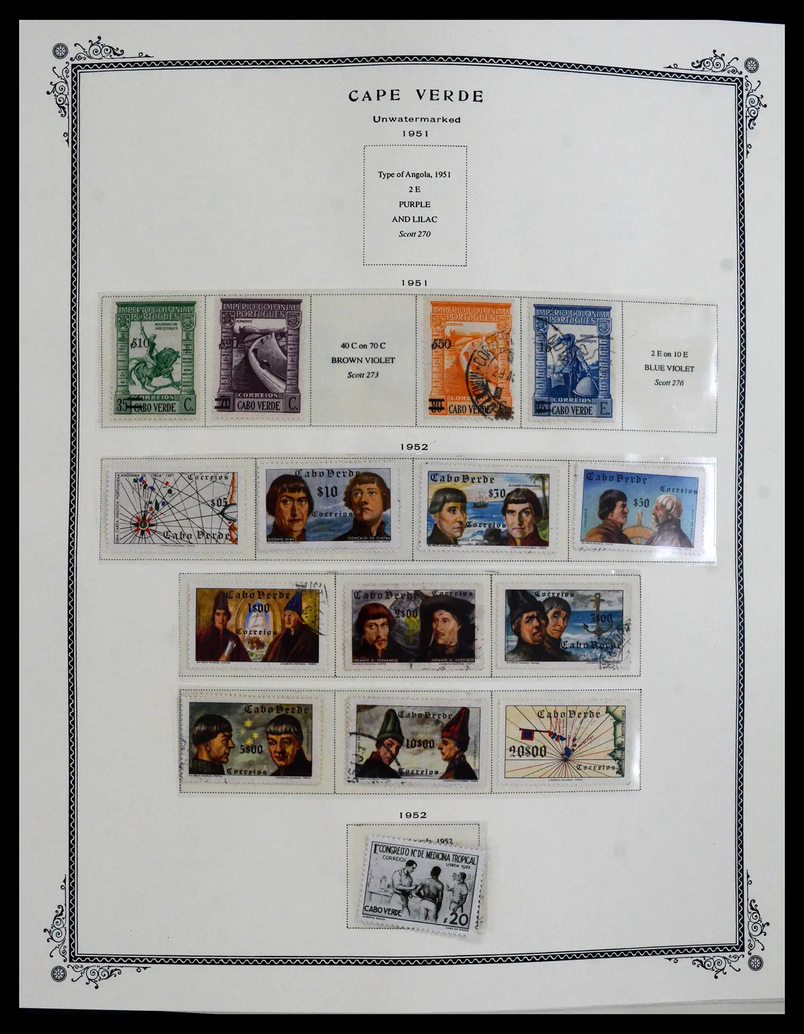 41855 0055 - Postzegelverzameling 41855 Portugese Koloniën 1870-1970.