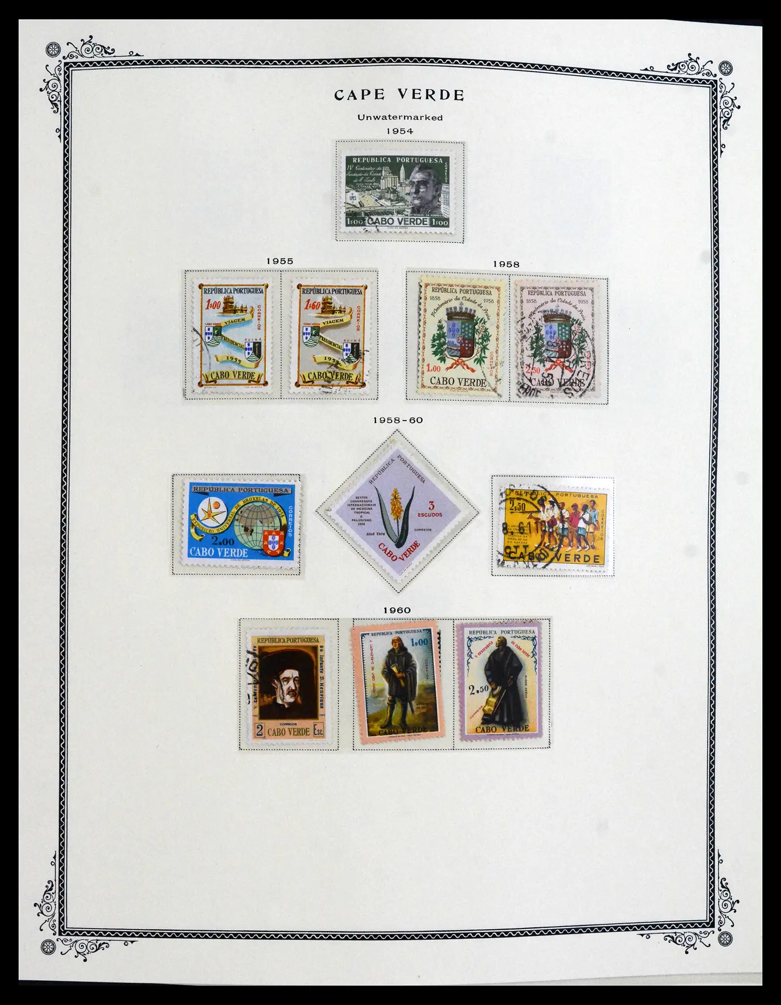 41855 0057 - Postzegelverzameling 41855 Portugese Koloniën 1870-1970.