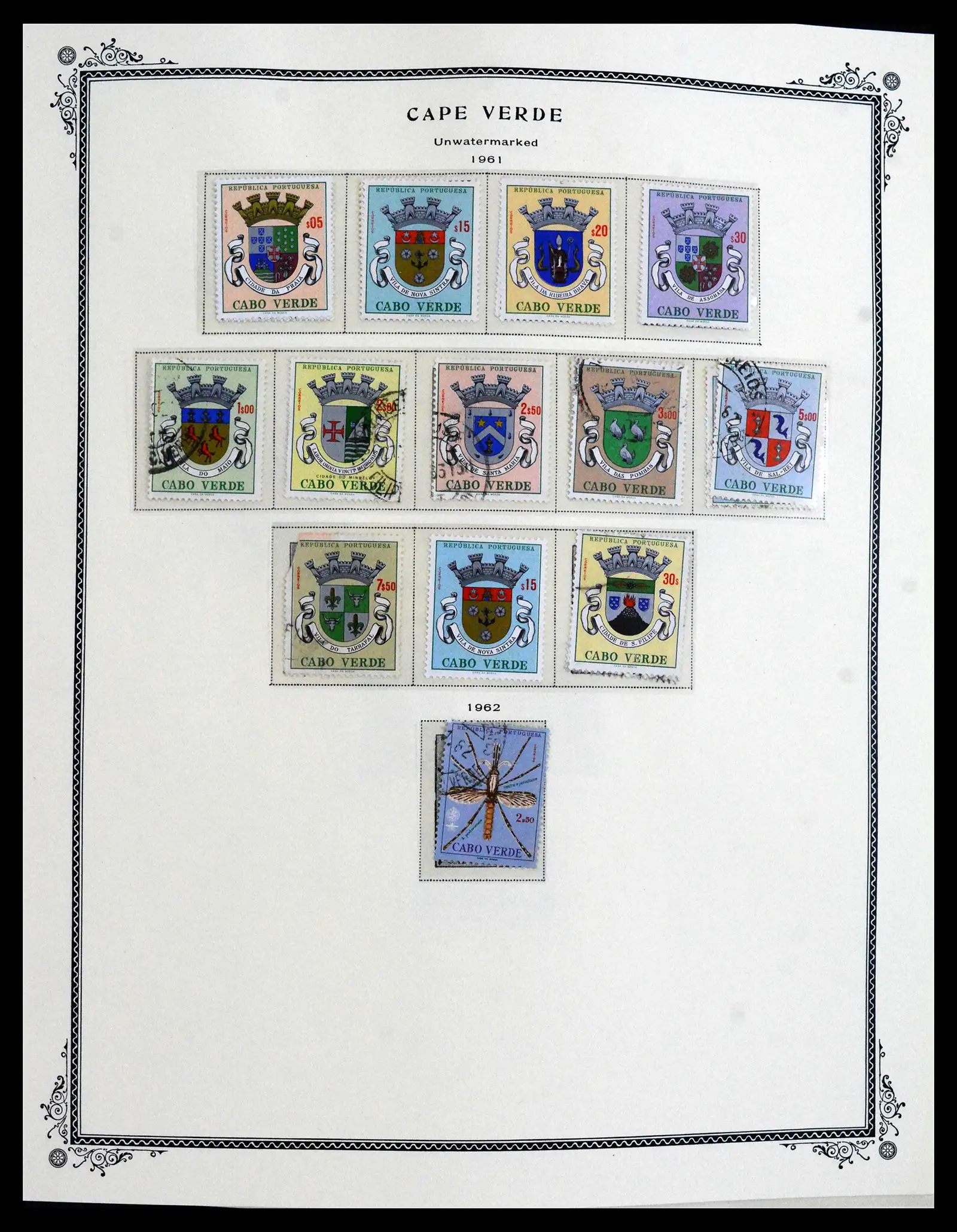 41855 0058 - Postzegelverzameling 41855 Portugese Koloniën 1870-1970.