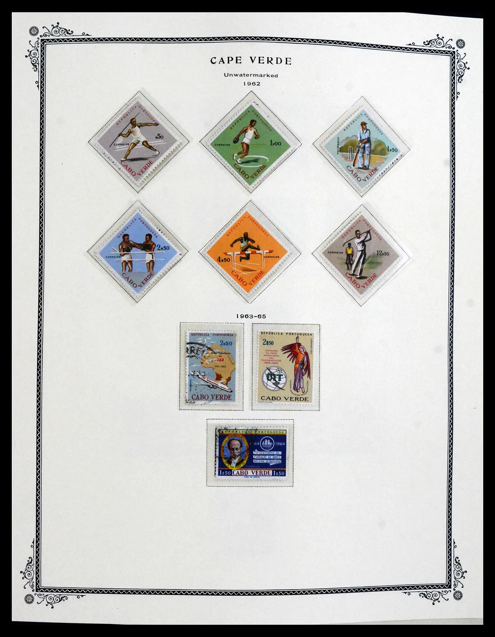 41855 0059 - Postzegelverzameling 41855 Portugese Koloniën 1870-1970.