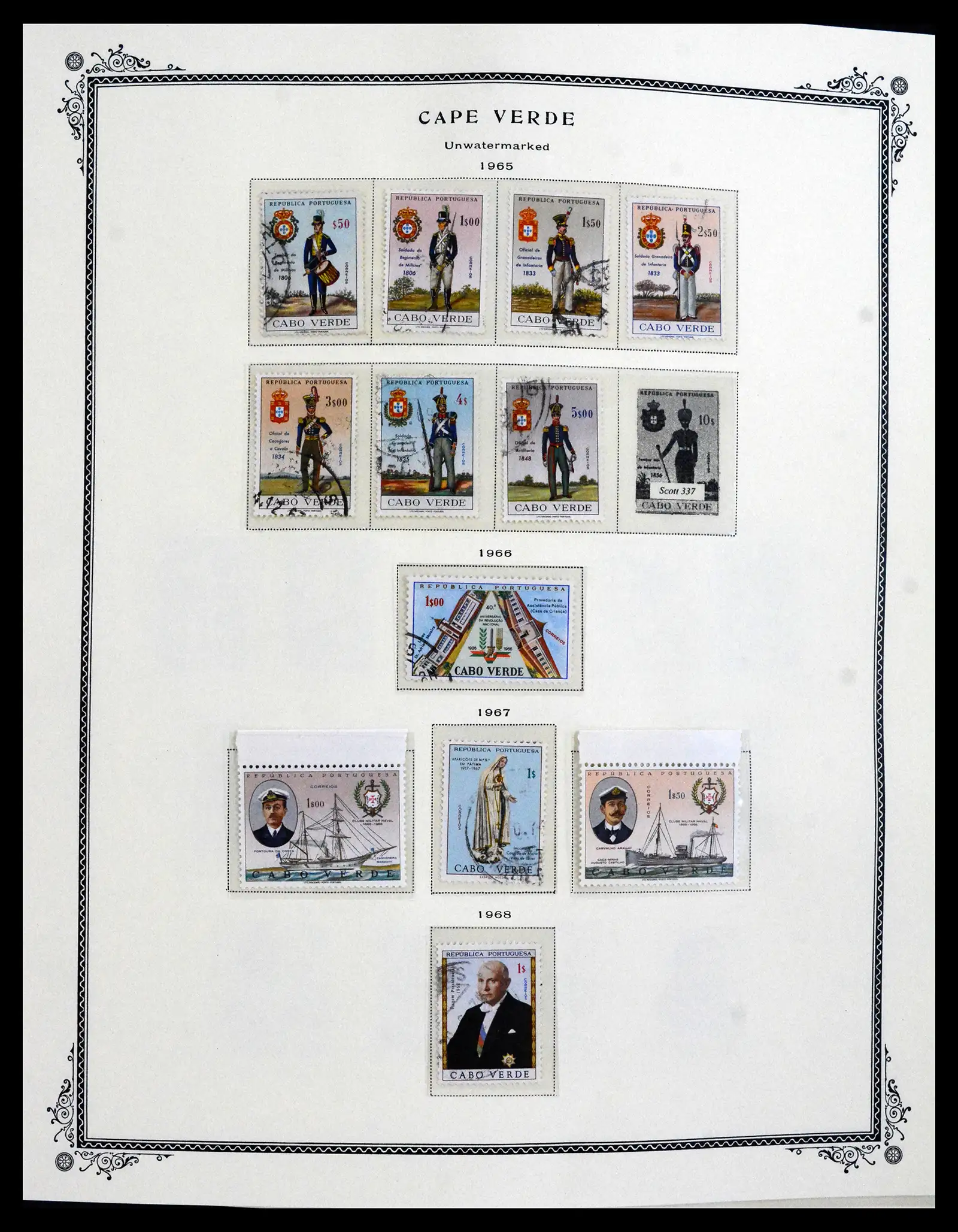 41855 0060 - Postzegelverzameling 41855 Portugese Koloniën 1870-1970.