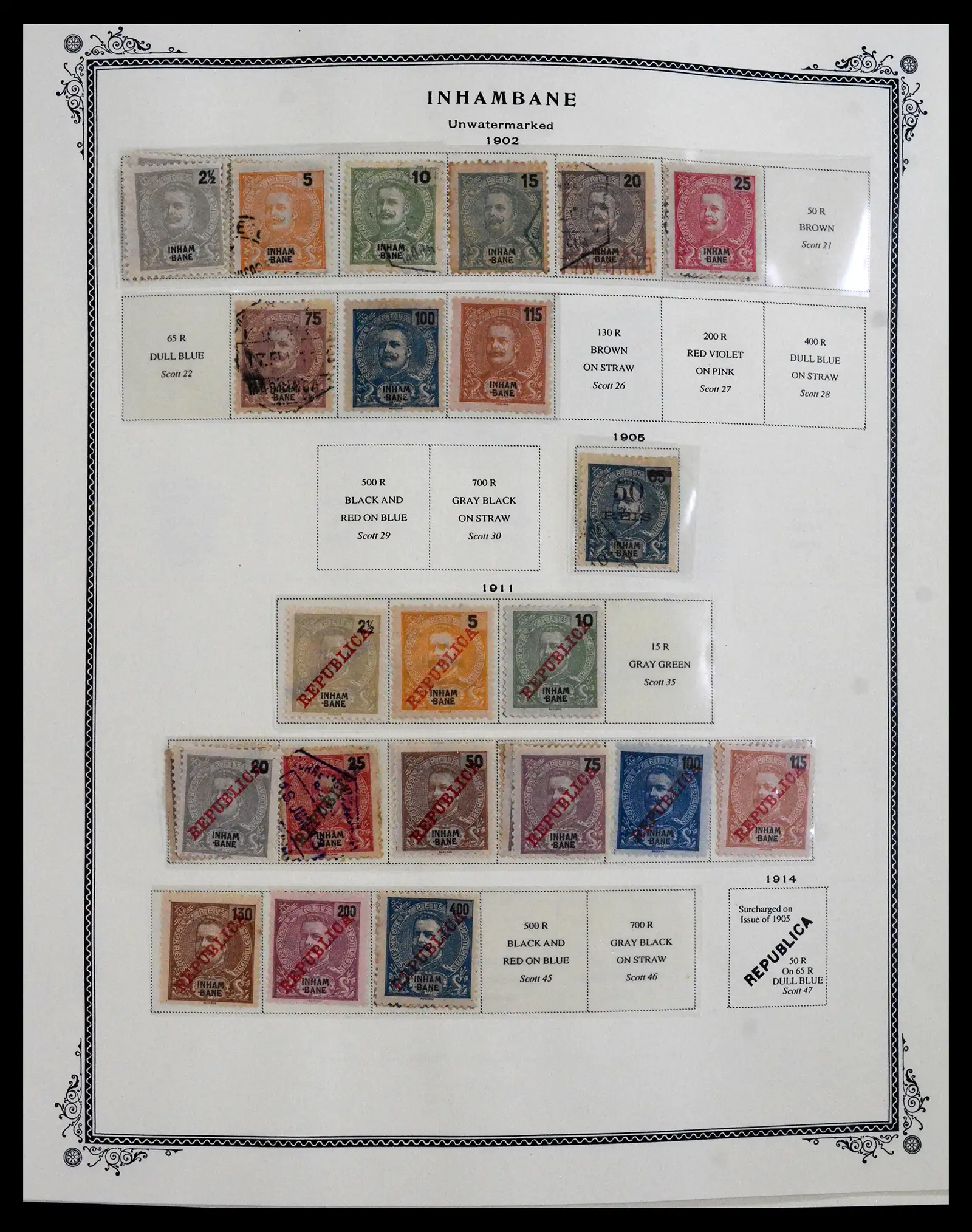 41855 0071 - Postzegelverzameling 41855 Portugese Koloniën 1870-1970.